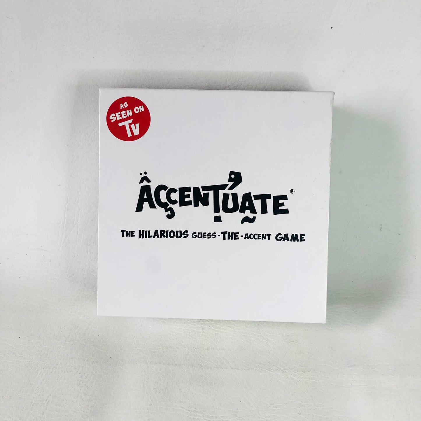 Accentuate Board Game Hilarious GUESS the Accent for Families Game Night