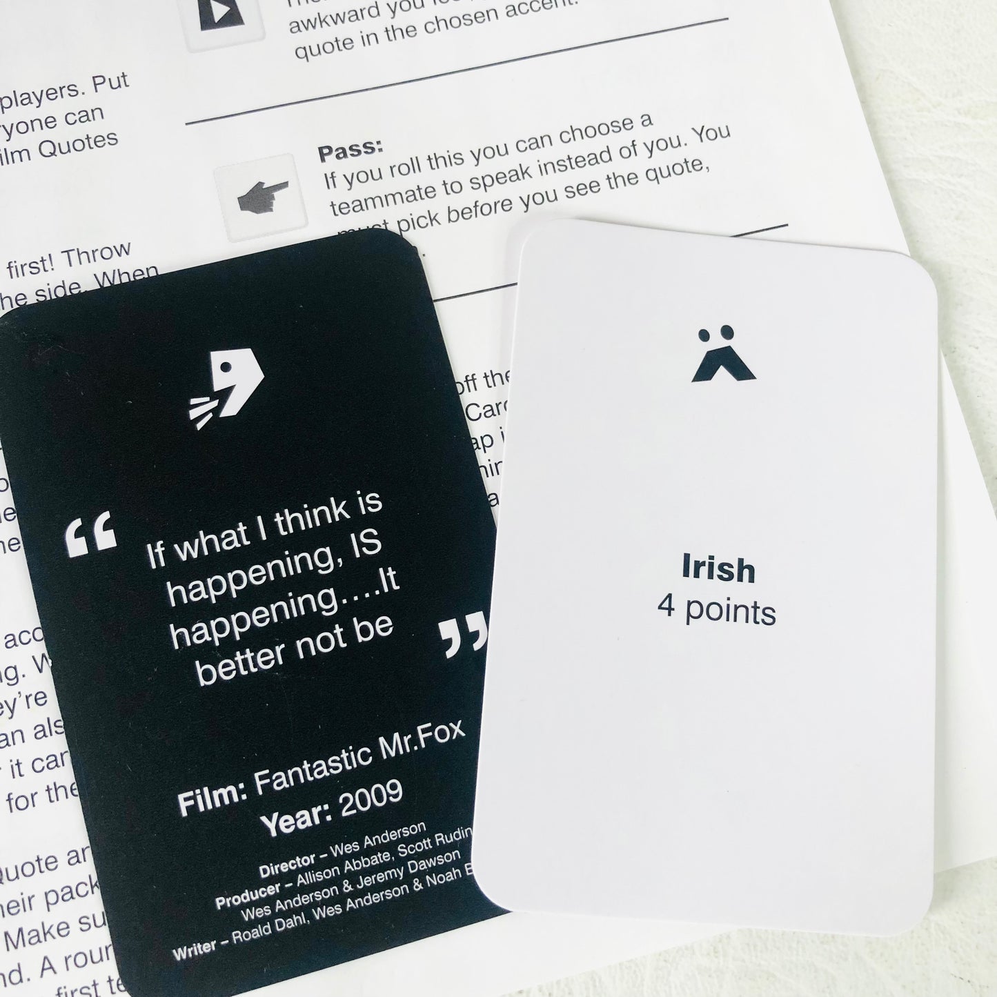 Accentuate Board Game Hilarious GUESS the Accent for Families Game Night