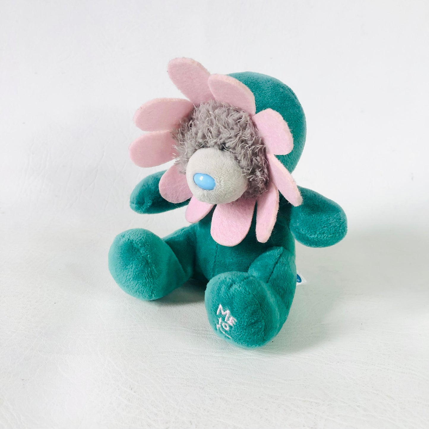 ME to You Plush Bear in Green Flower Outfit Small 5 Inch (13cm)