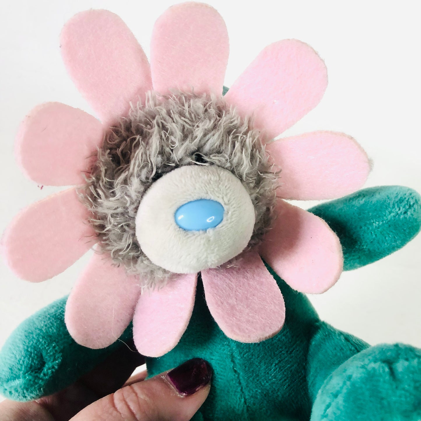 ME to You Plush Bear in Green Flower Outfit Small 5 Inch (13cm)