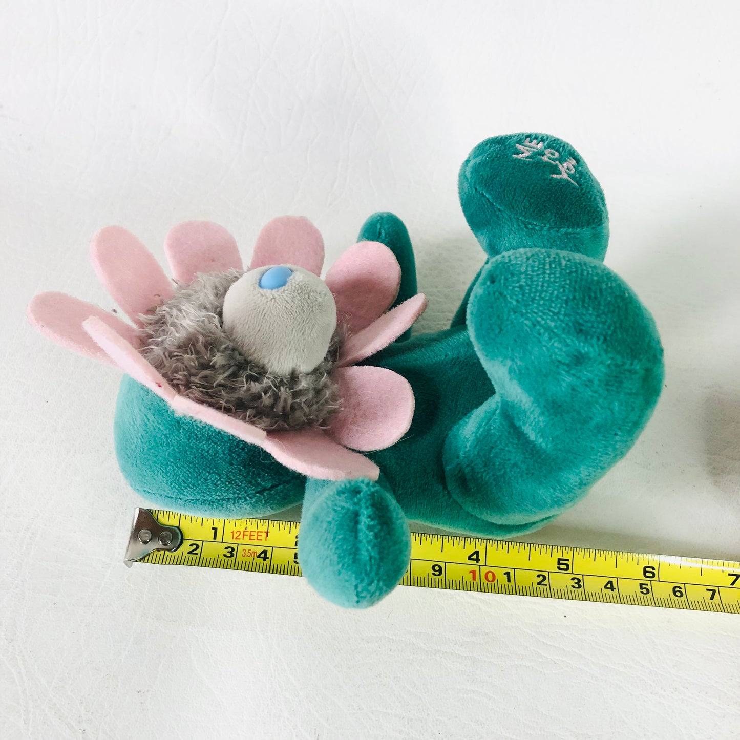 ME to You Plush Bear in Green Flower Outfit Small 5 Inch (13cm)