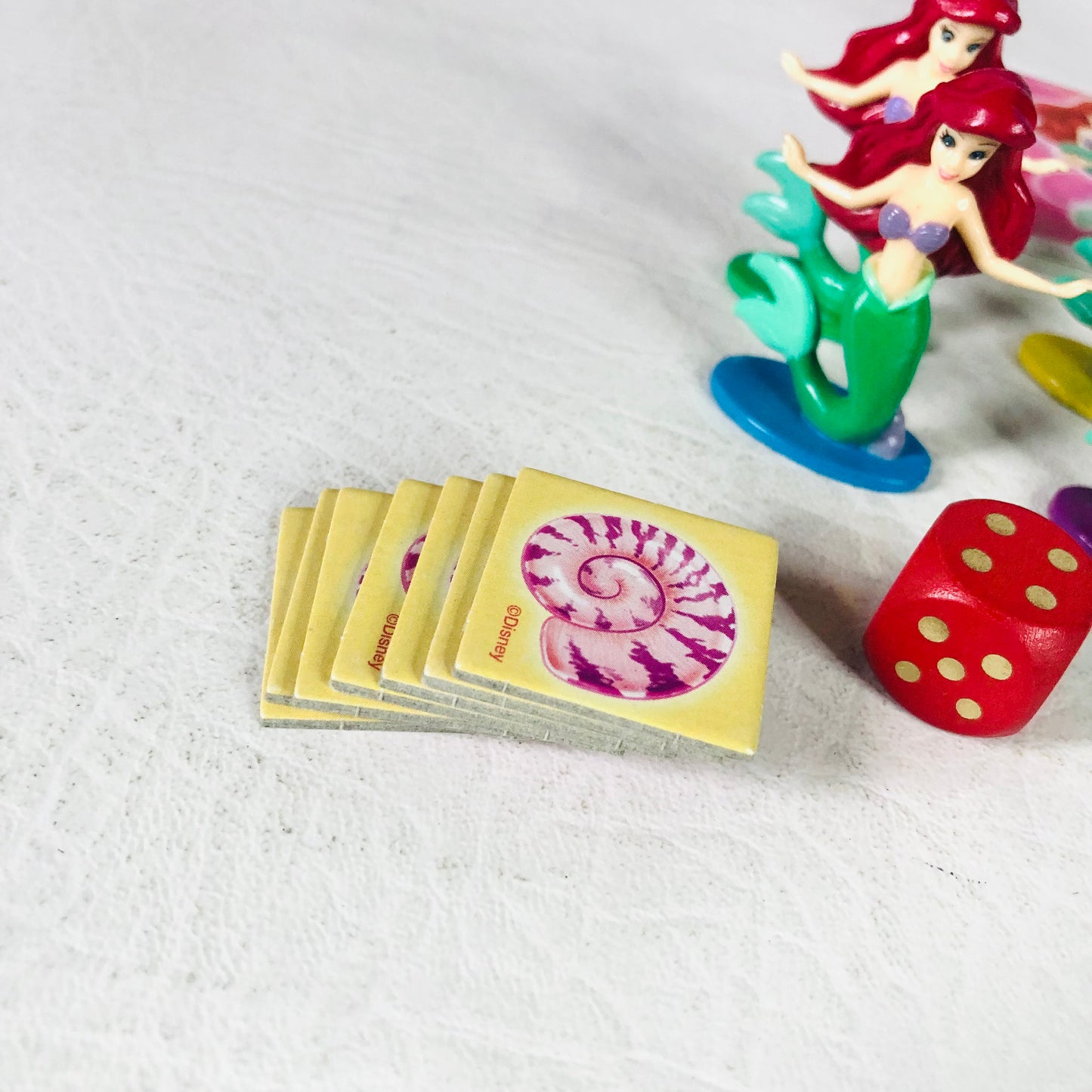 Disney The Little Mermaid Retro Board Game By Jumbo 5+  Missing Instructions