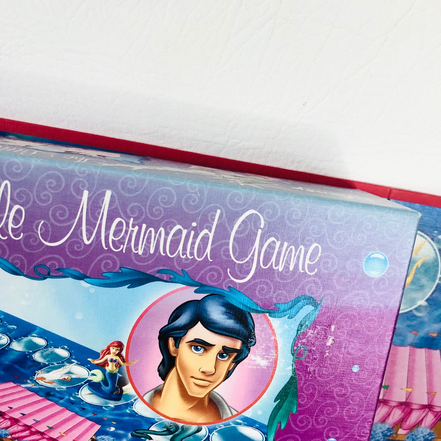 Disney The Little Mermaid Retro Board Game By Jumbo 5+  Missing Instructions