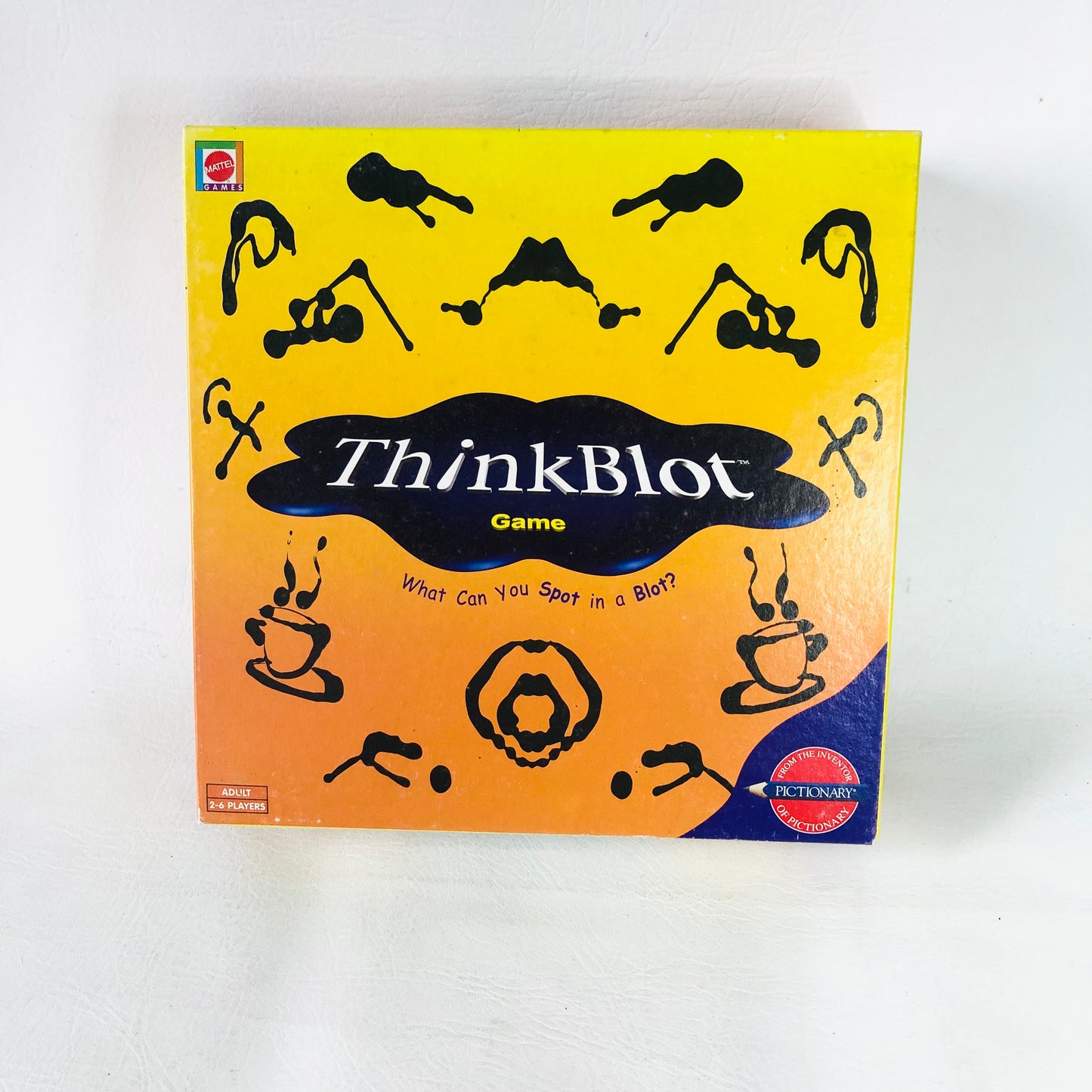 ThinkBlot Game What Can You Spot In The Blot? Mattel Adult Games