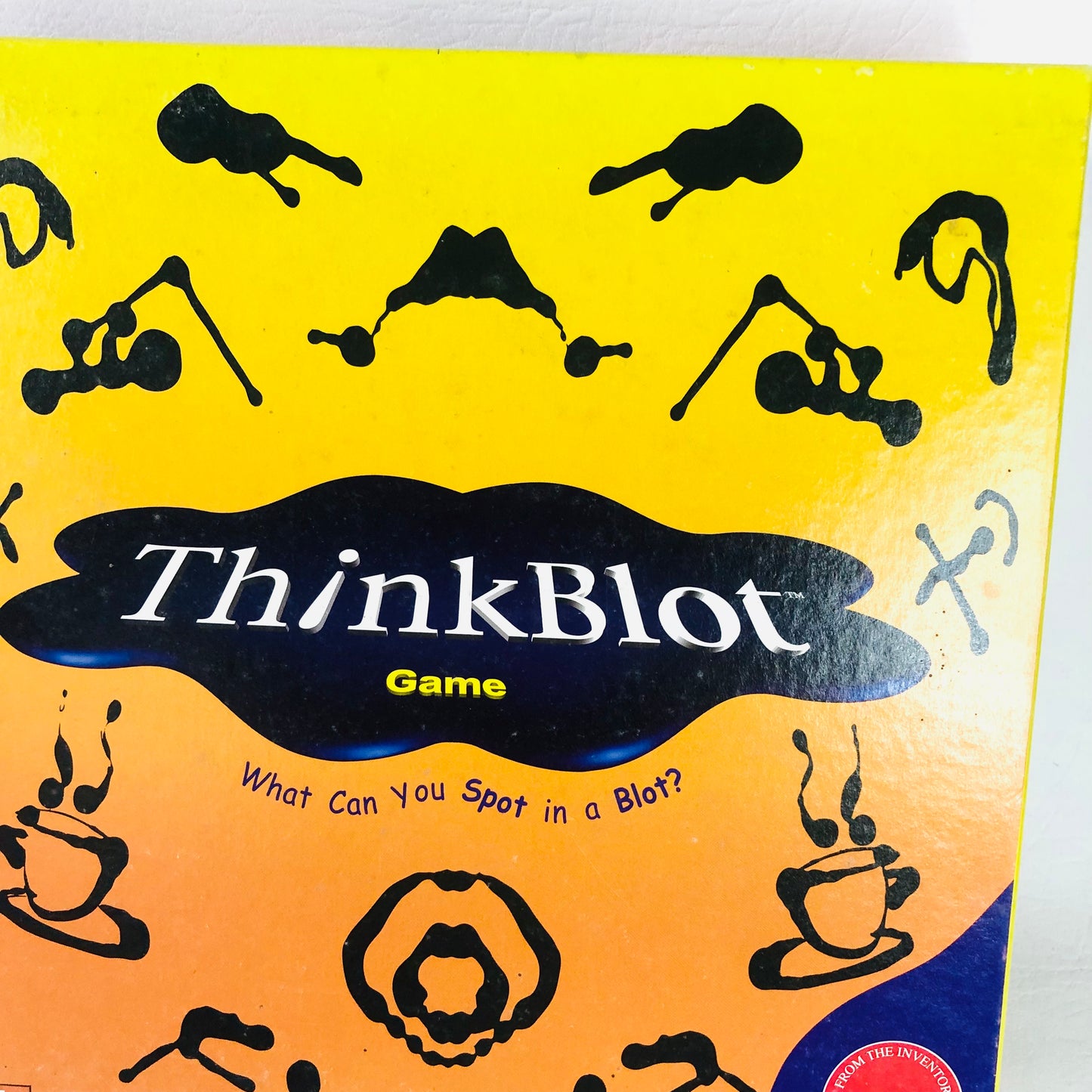 ThinkBlot Game What Can You Spot In The Blot? Mattel Adult Games
