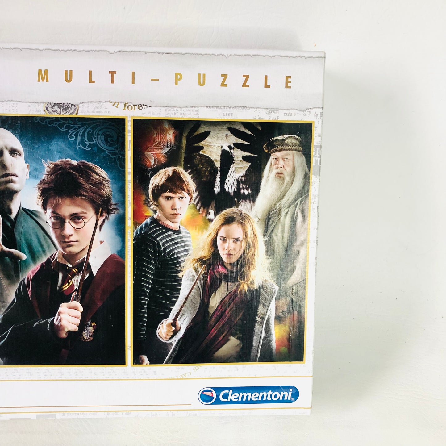 Harry Potter 3 X 1000 Piece Jigsaw Puzzles Clementoni Multi Puzzle (1 Done/2 New & Sealed)