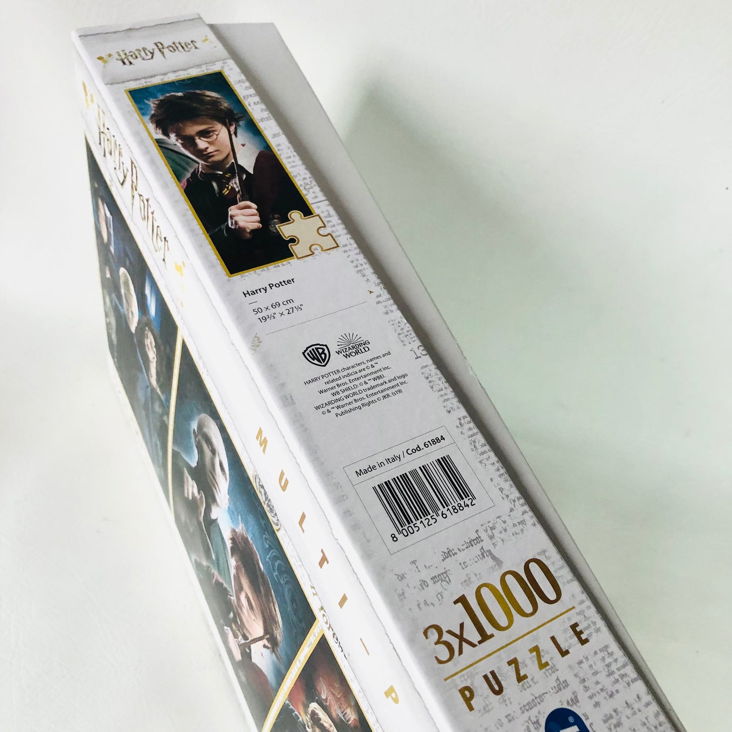 Harry Potter 3 X 1000 Piece Jigsaw Puzzles Clementoni Multi Puzzle (1 Done/2 New & Sealed)
