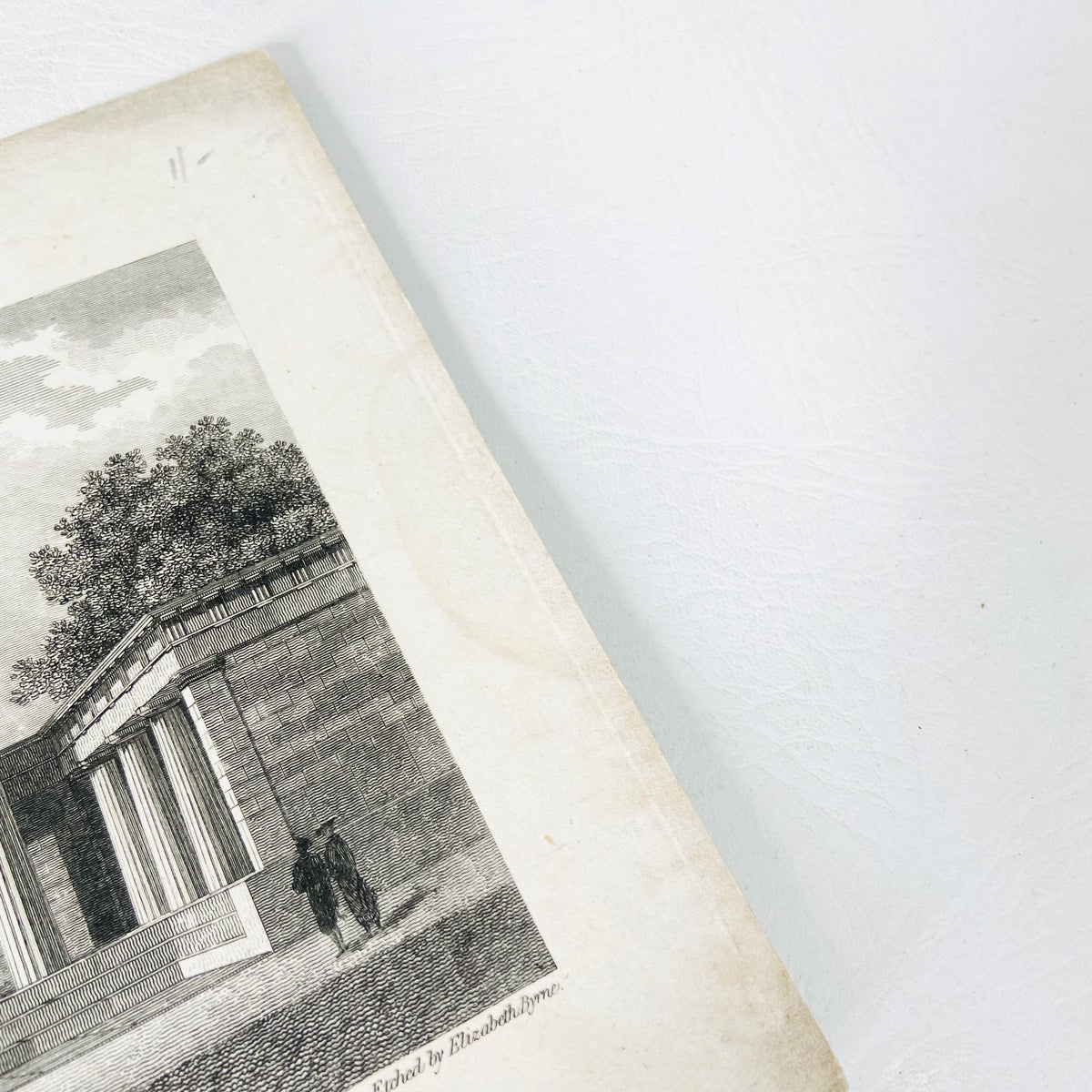 Collection 5X Antique Engravings Paper Prints Cambridge Landmarks (Kings College, Downing College, Trinity College)