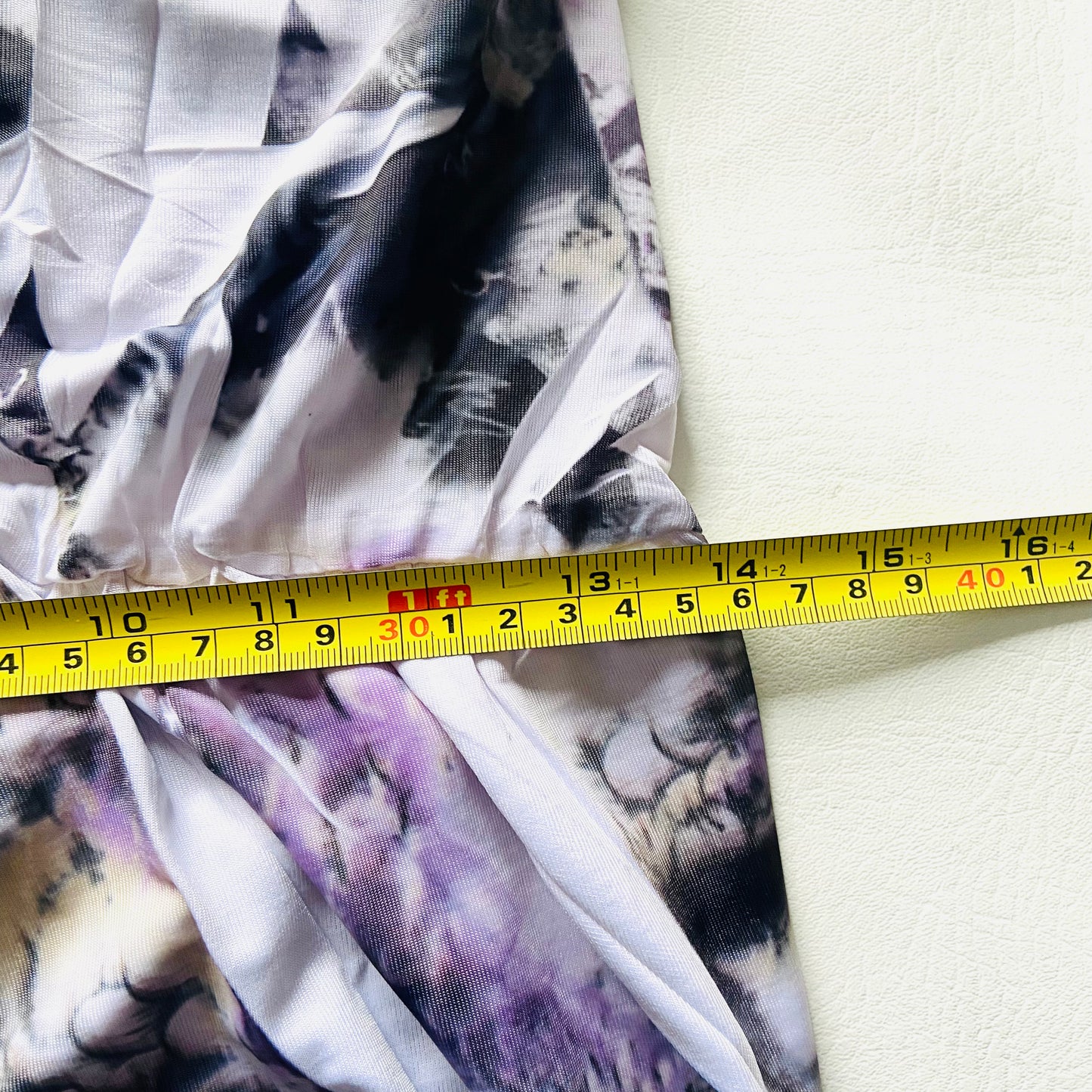 New York Laundry | Grey Lilac | Halterneck Backless Graphic Print Maxi Dress | Size S/M