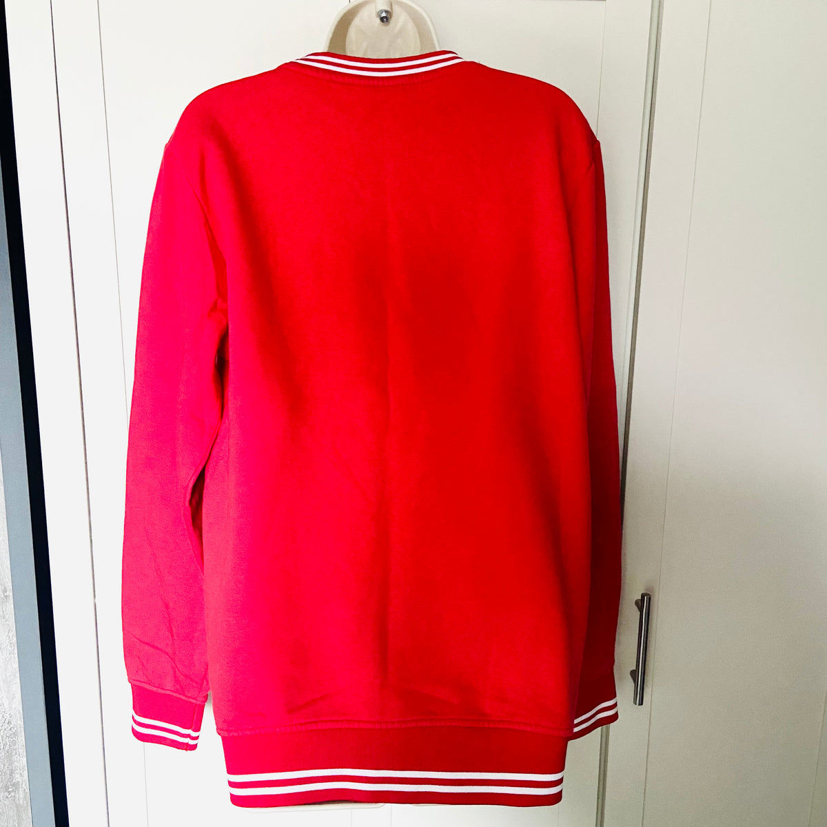 Disney Mickey Mouse | Red | Jersey Sweatshirt | Primark Cares | 1928 Varsity Style | Size Medium