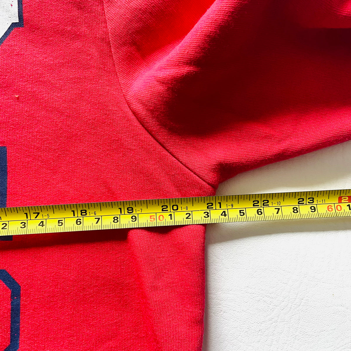 Disney Mickey Mouse | Red | Jersey Sweatshirt | Primark Cares | 1928 Varsity Style | Size Medium