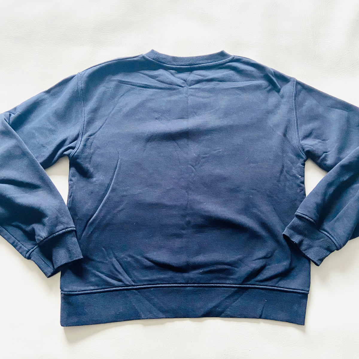 Disney X H&M | Navy Blue | Mickey Mouse | Graphic Chamonix Ski Print | Ladies Sweatshirt Jumper | Size Small