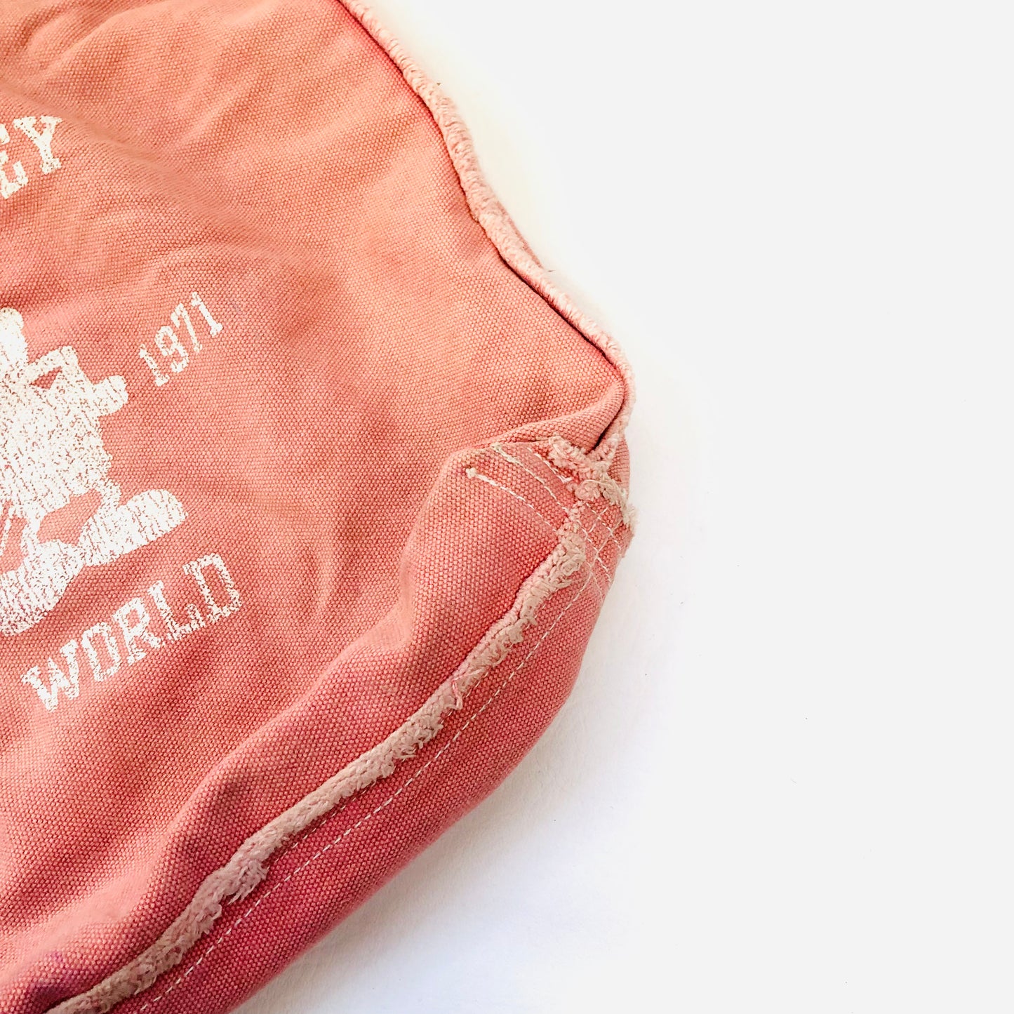Walt Disney World Est. 1971 Heavy Duty Canvas Tote Bag Pink