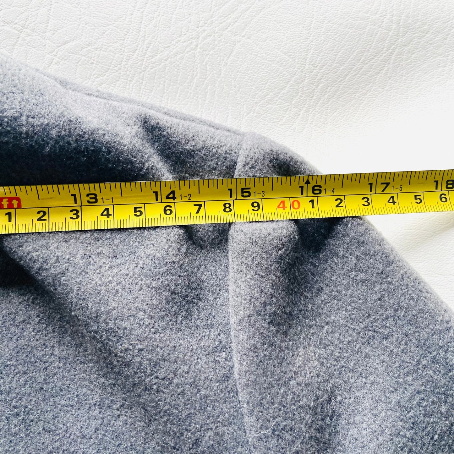 Target Collection | Grey Collarless Duster Coat | Long Minimalist Jacket | Size US 12 (UK 16)