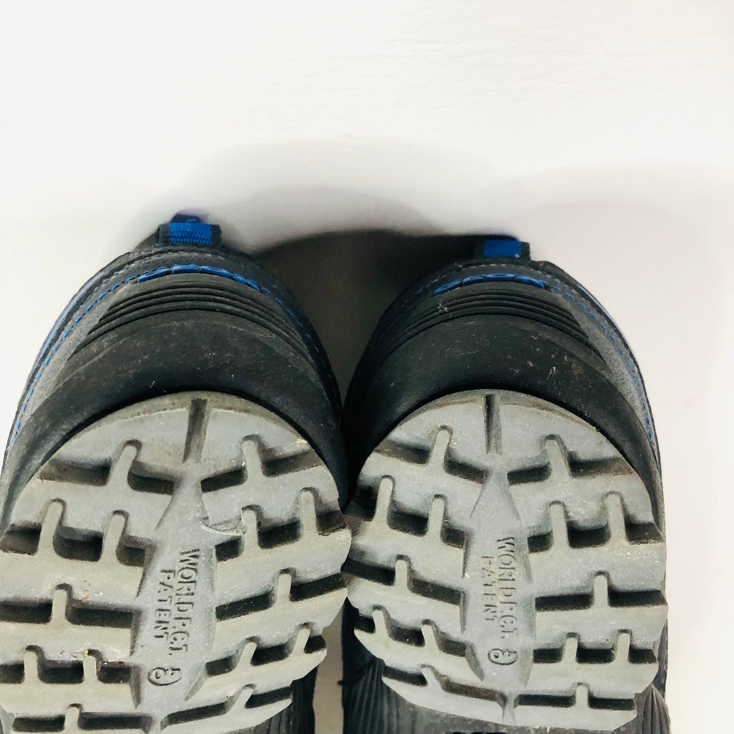 Geox Navy Blue Savage Leather Sneaker Trainers Size 6.5 (EU 40)