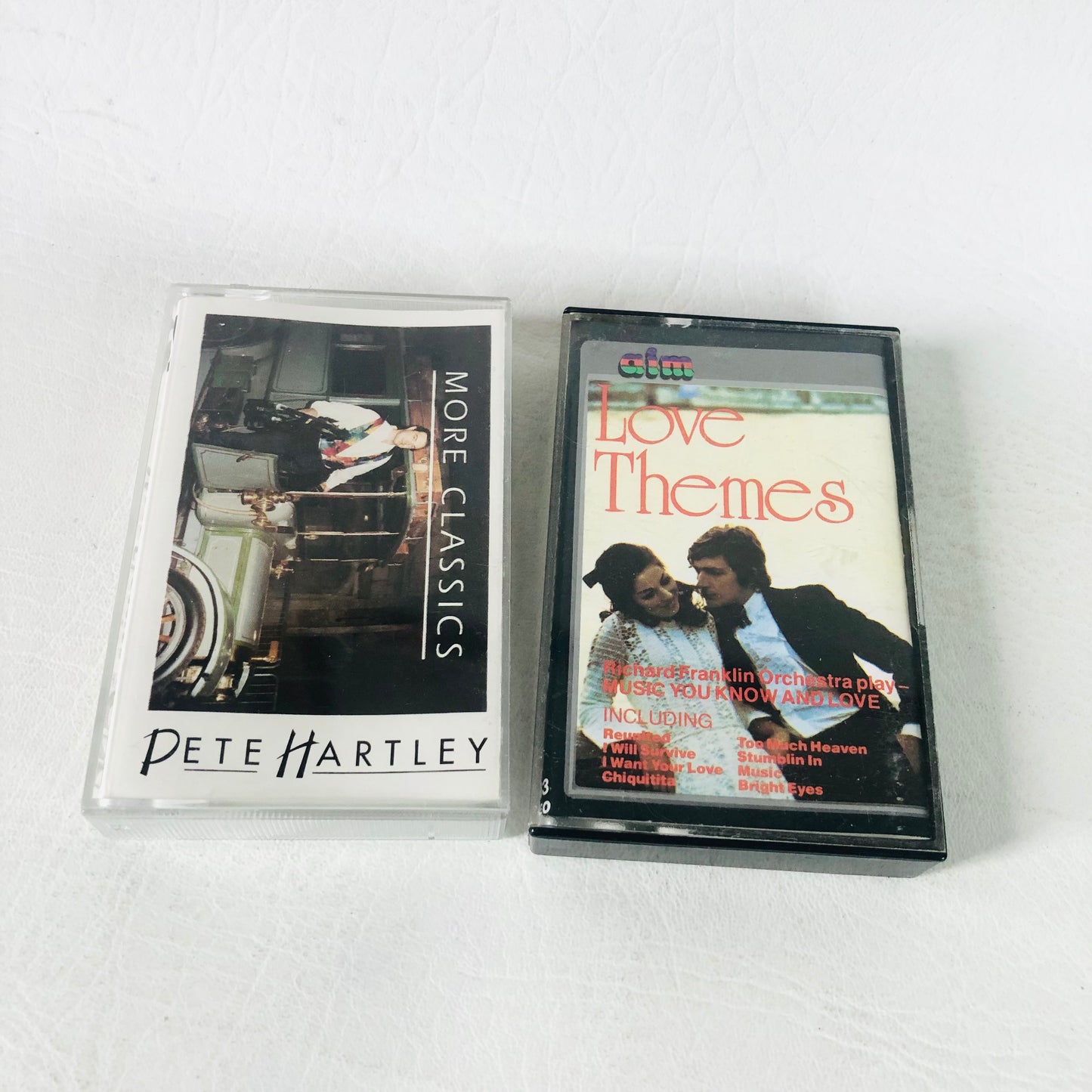 Pete Hartley More Classics & Love Themes Cassette Tape Bundle Retro Easy Music