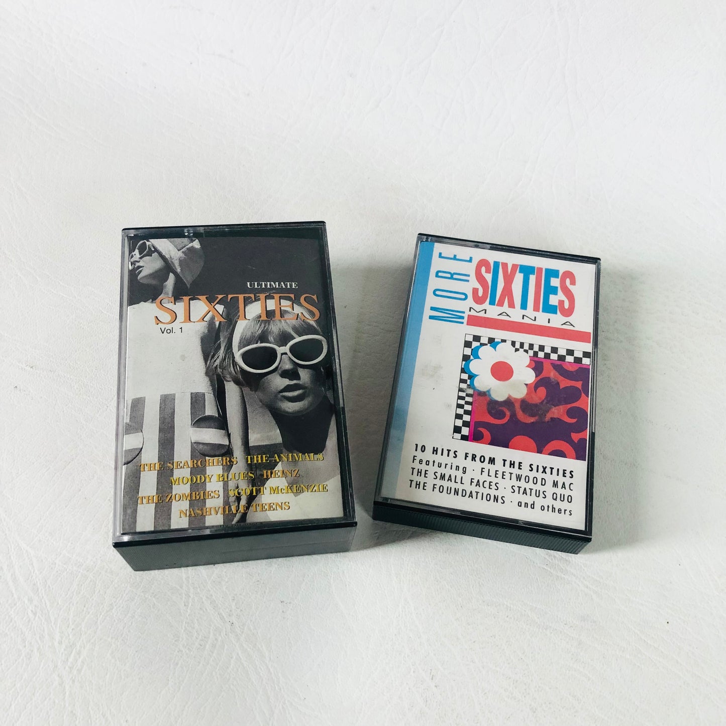 Ultimate Sixties Vol 1 & More Sixties Mania 60s Pop Music Cassette Tape Bundle