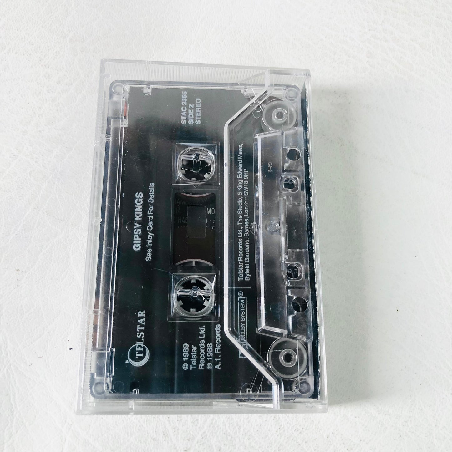 VINTAGE: Gipsy Kings Self-Titled Album Cassette Tape (1988 UK Telstar STAC 2355)