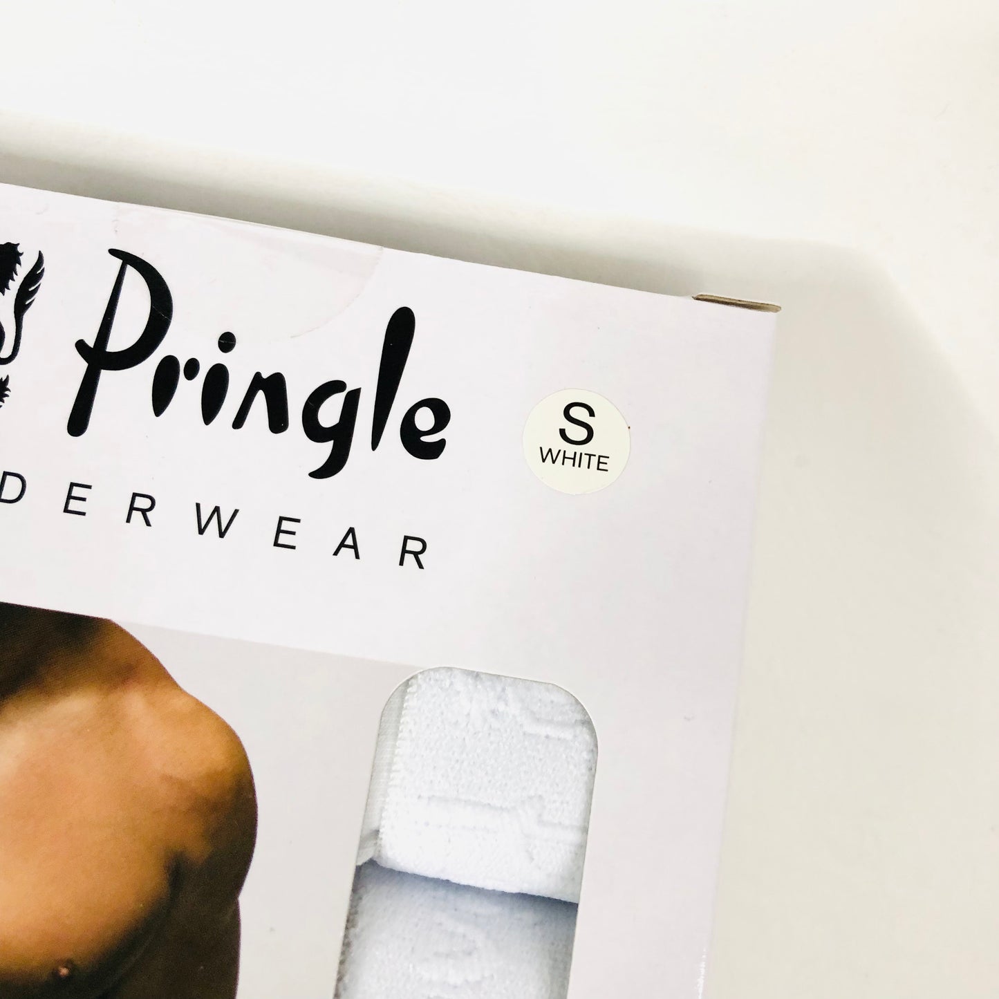 Pringle Underwear White 3 Pack High Waist Y-Front Briefs Size Small NEW in Box