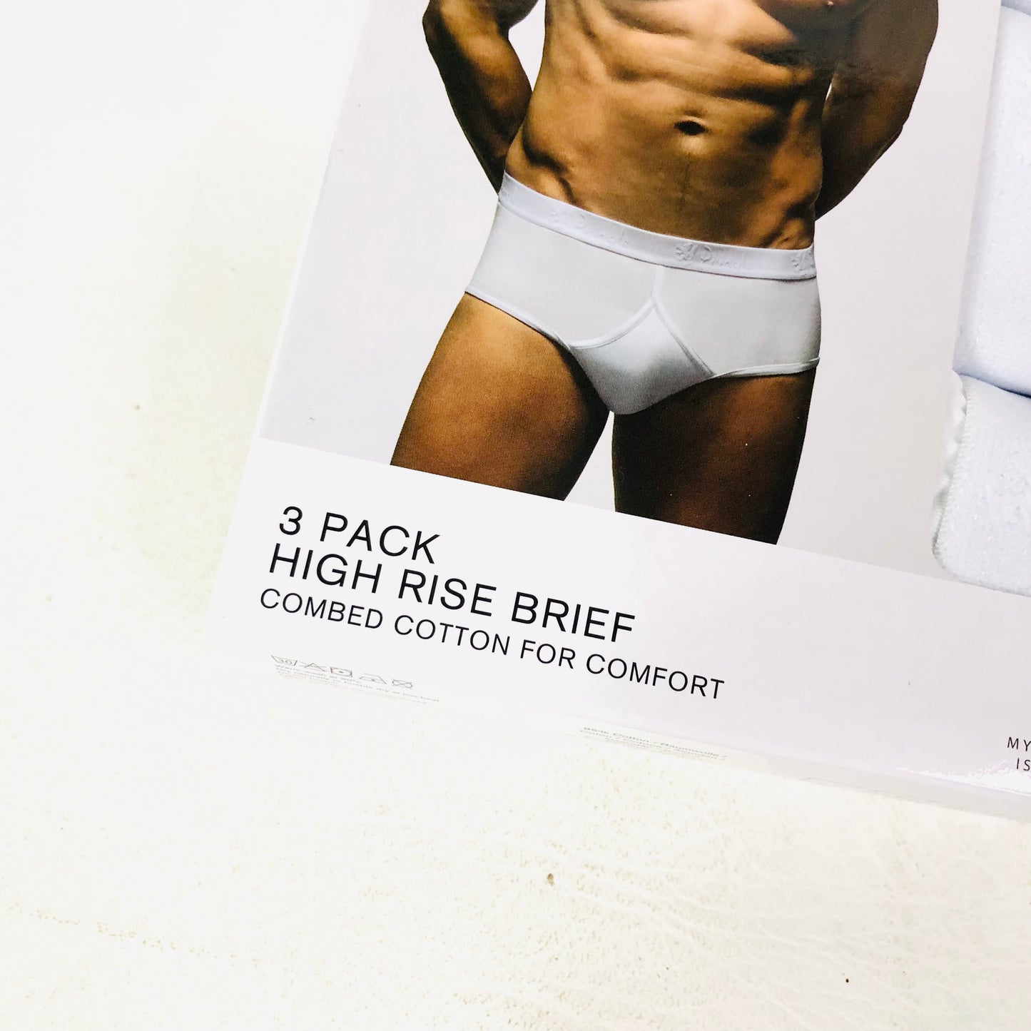 Pringle Underwear White 3 Pack High Waist Y-Front Briefs Size Small NEW in Box