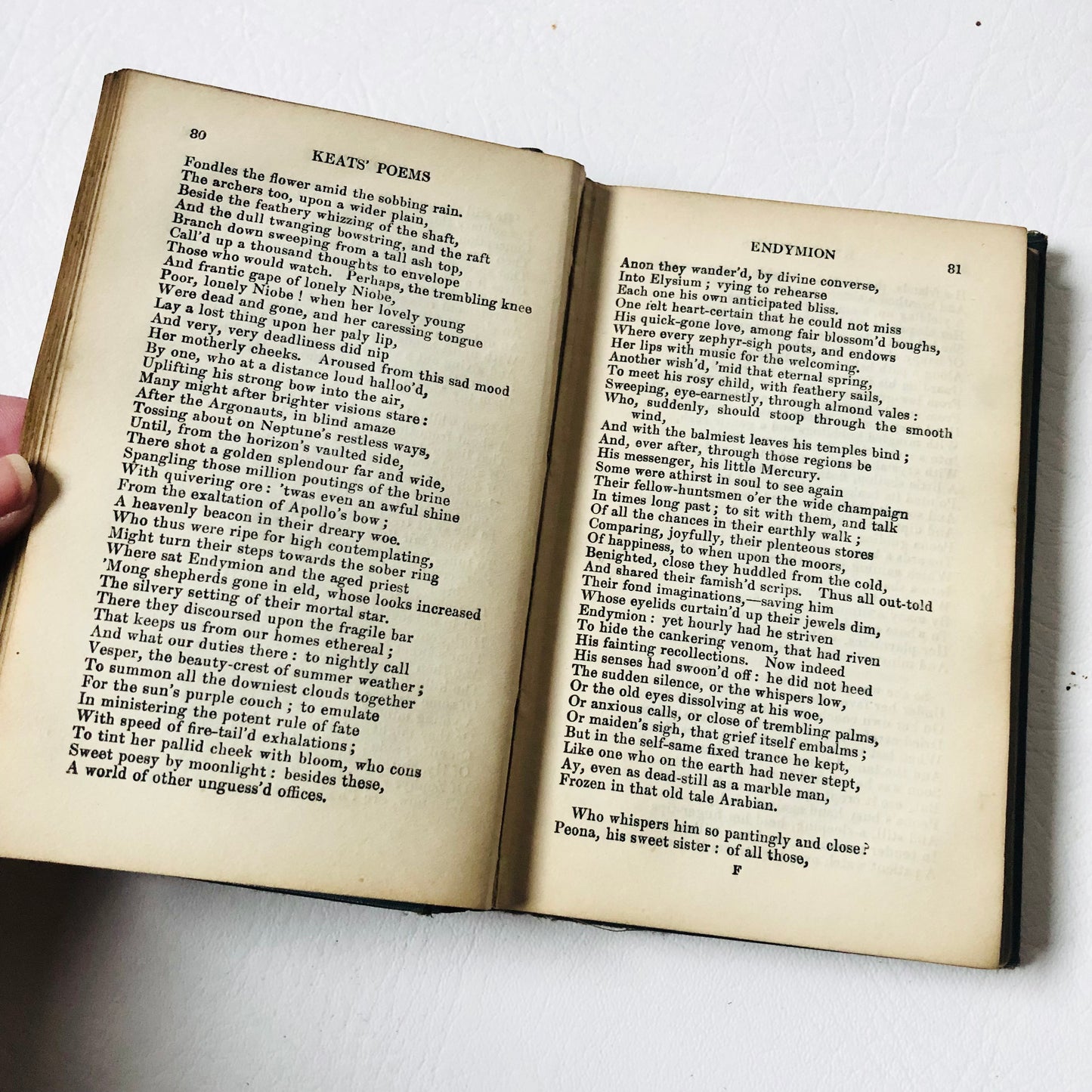 The Poetical Works Of John Keats - Grant Richards - 1902 - Hardback Book Antique