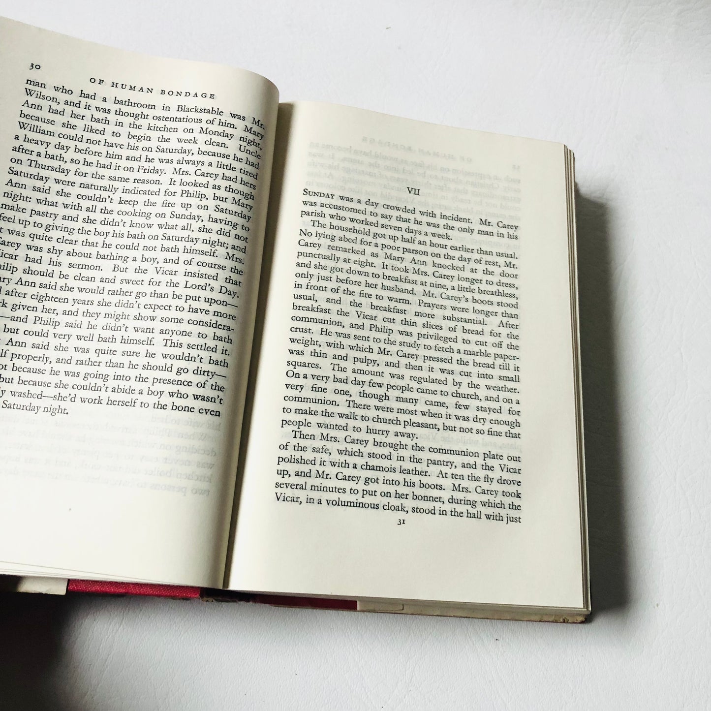 Of Human Bondage BY W. Somerset Maugham - Heinemann, 1961 - Hardback Book