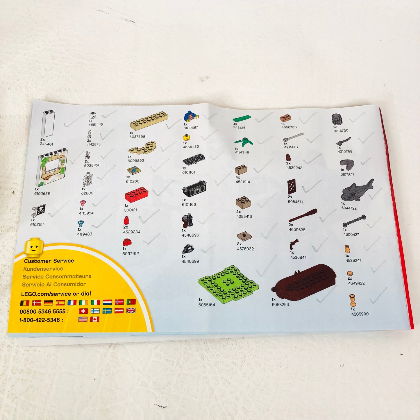 Lego Juniors: Pirate Treasure Hunt Set (10679) Easy Build 100% Complete With Instructions and Minifigures