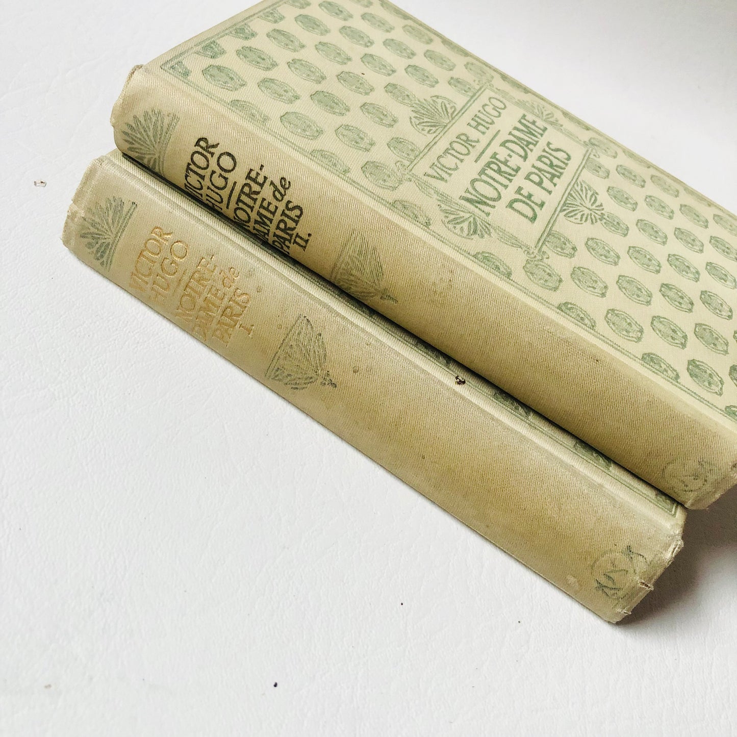 Victor Hugo NOTRE DAME DE PARIS Nelson Ed. 2 Vol Set Antique French Books 1937