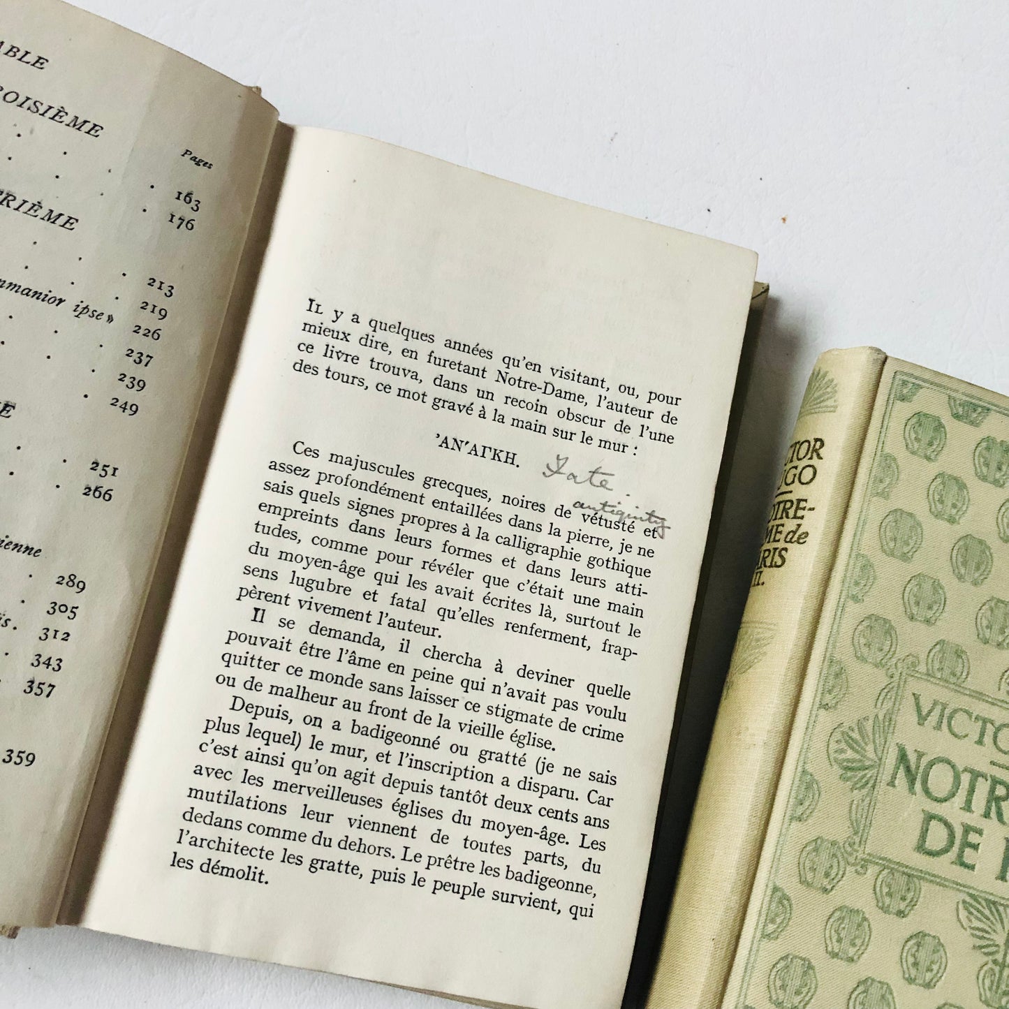 Victor Hugo NOTRE DAME DE PARIS Nelson Ed. 2 Vol Set Antique French Books 1937