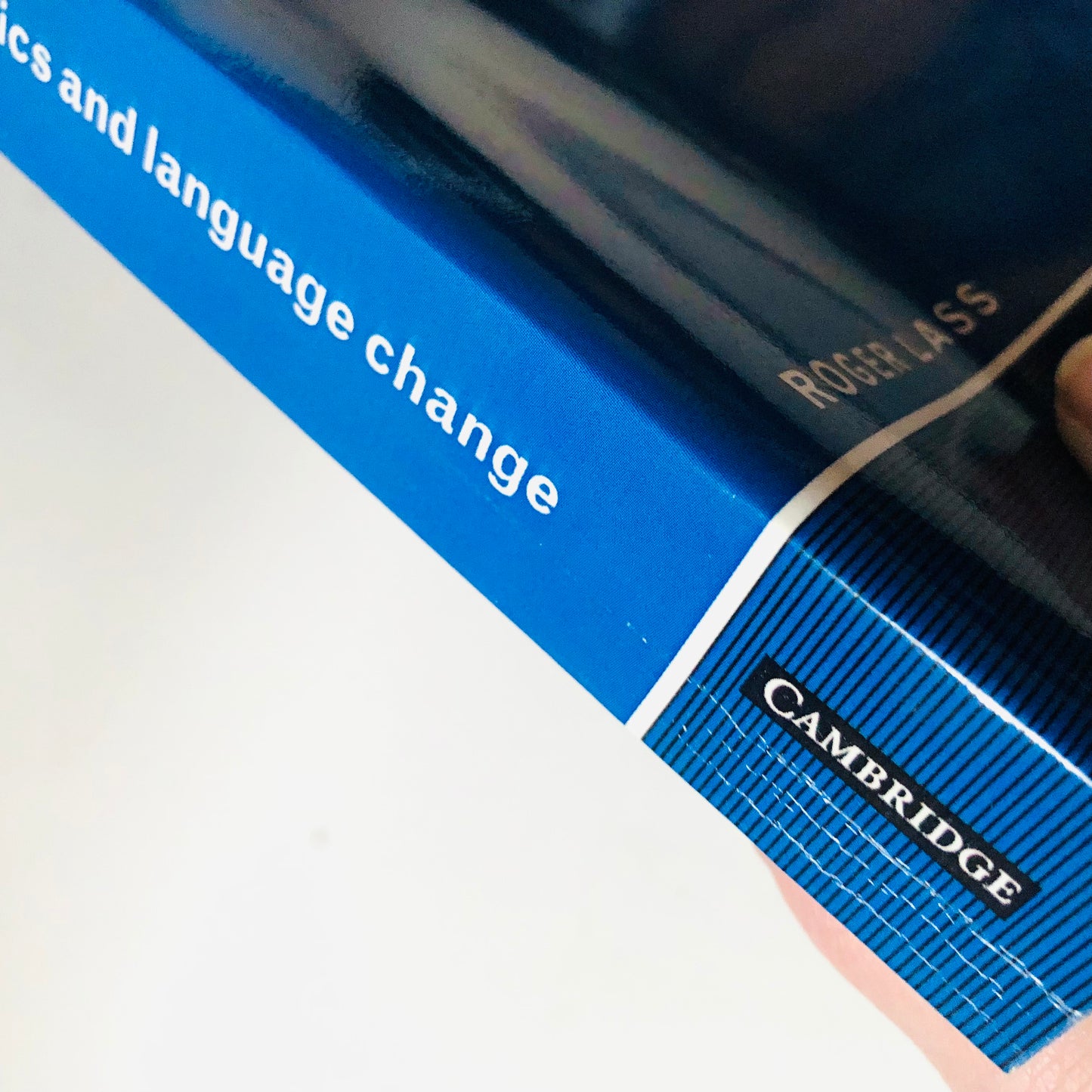 Cambridge Studies in Linguistics Historical Linguistics and Language Change - Roger Lass