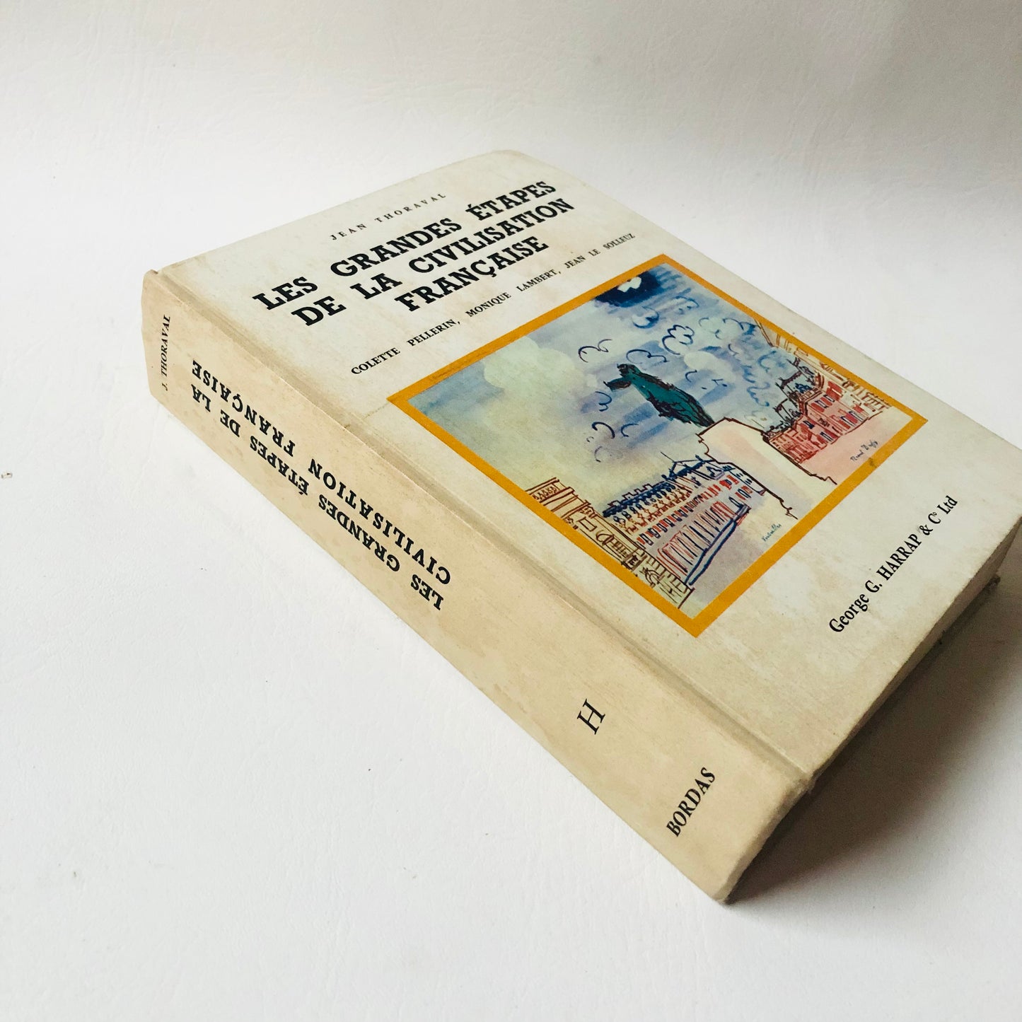 Les Grandes Etapes De La Civilisation Francaise 1967 Hardcover Jean Thoraval