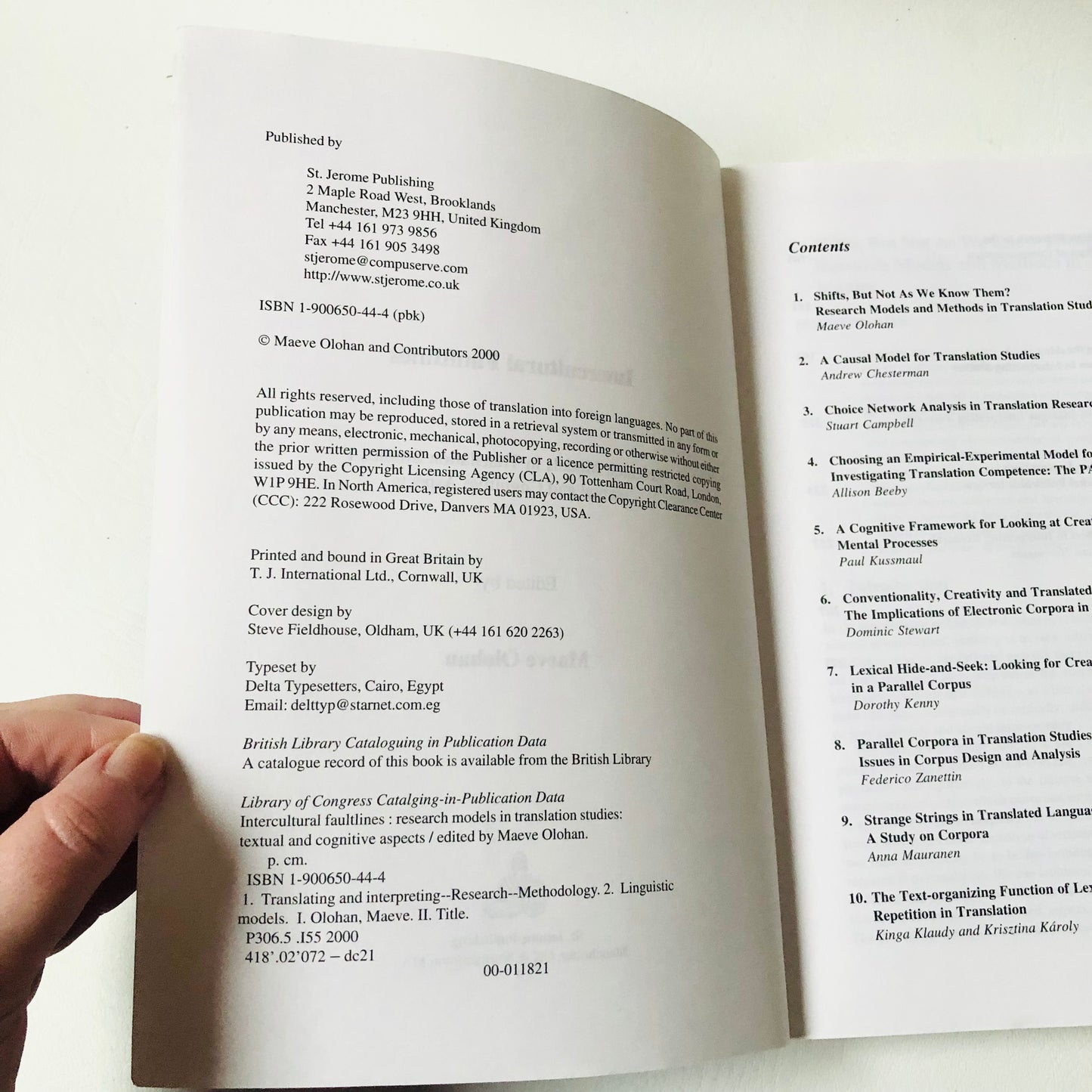 Intercultural Faultlines: Research Models in Translation Studies: V.1 - Maeve Olohan