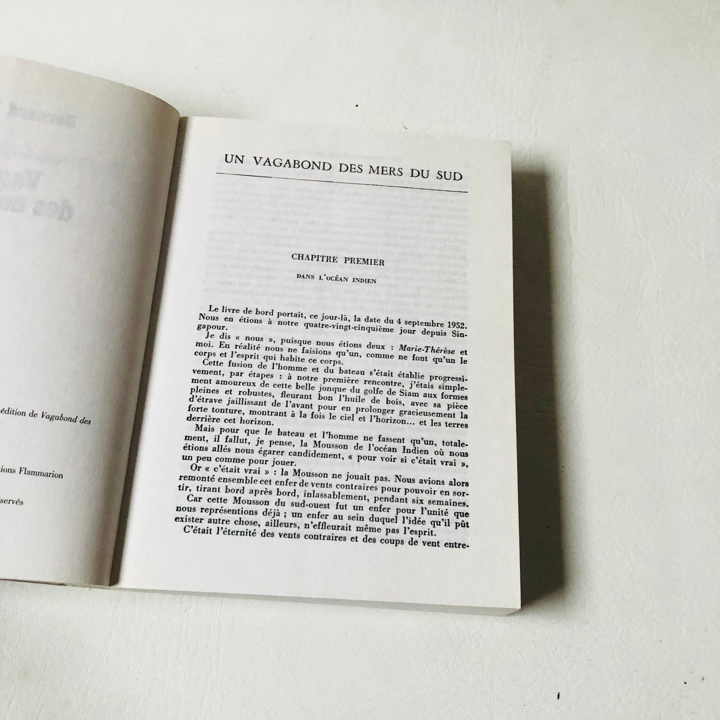Vagabond des mers du sud - Softcover Moitessier Bernard - French Sailing Memoir
