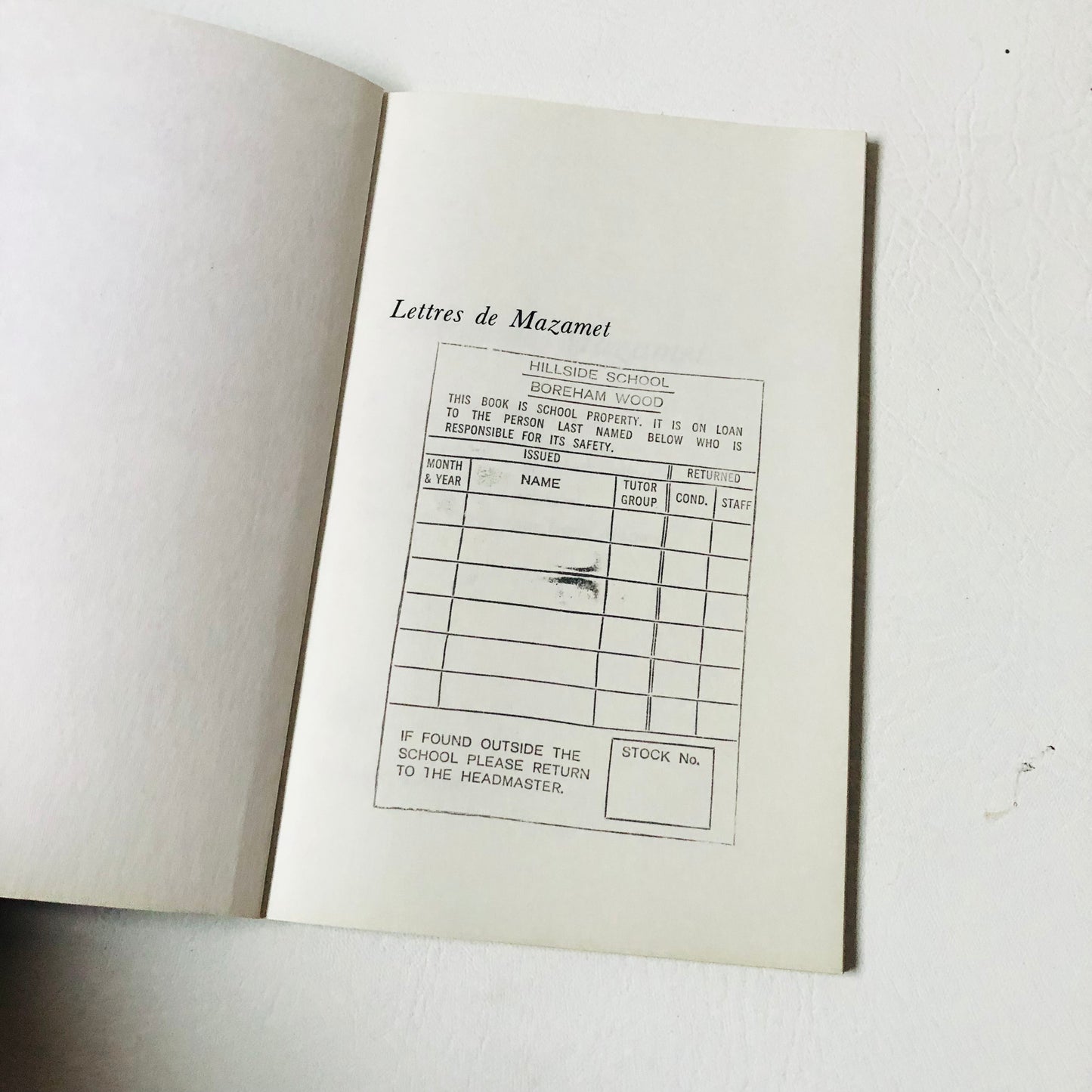 Vintage French Pen Pal Practice: Lettres de Mazamet Lawrence Shaw & Elisabeth Combes