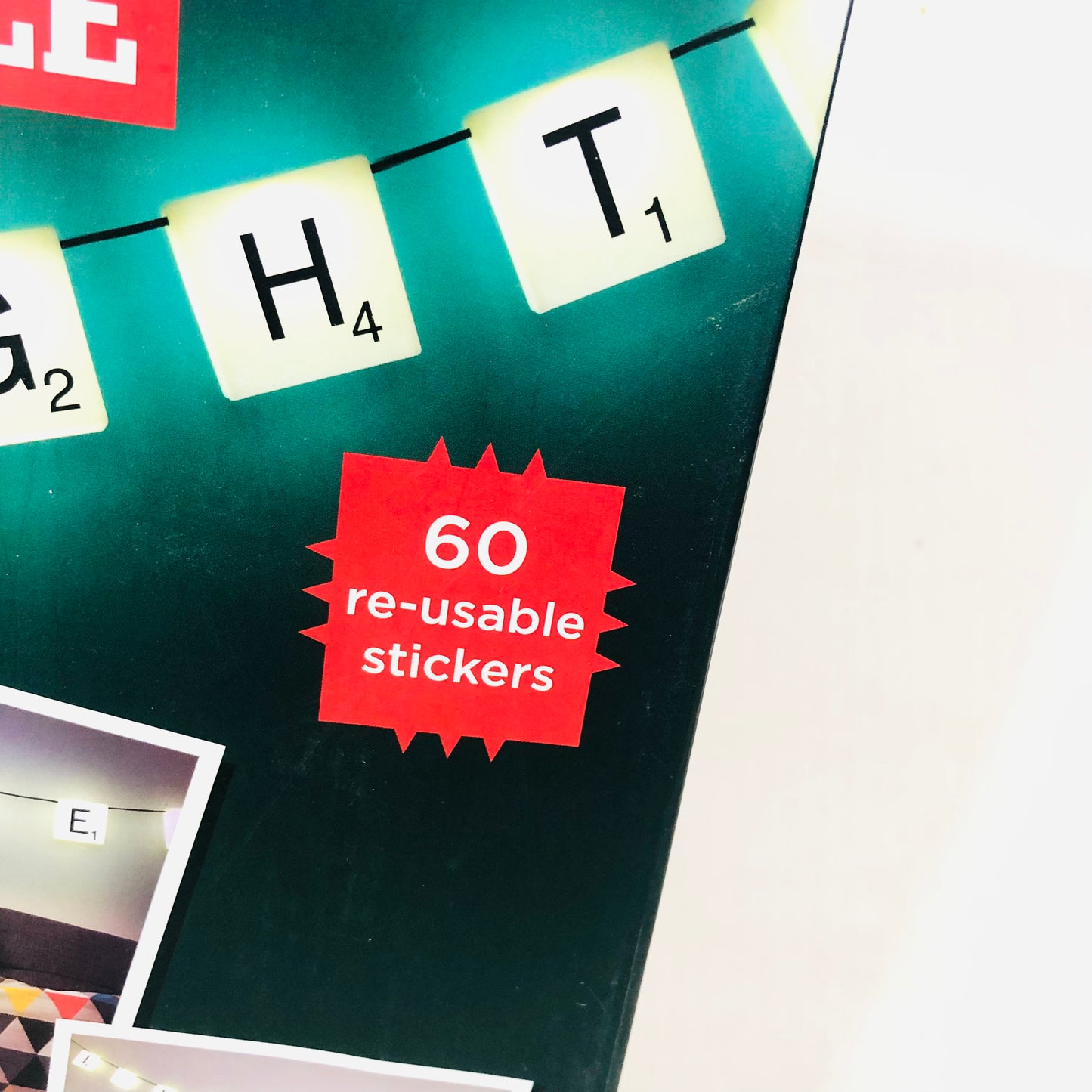 Scrabble String Lights LED Personalised 60 reusable letters Hanging wedding Home
