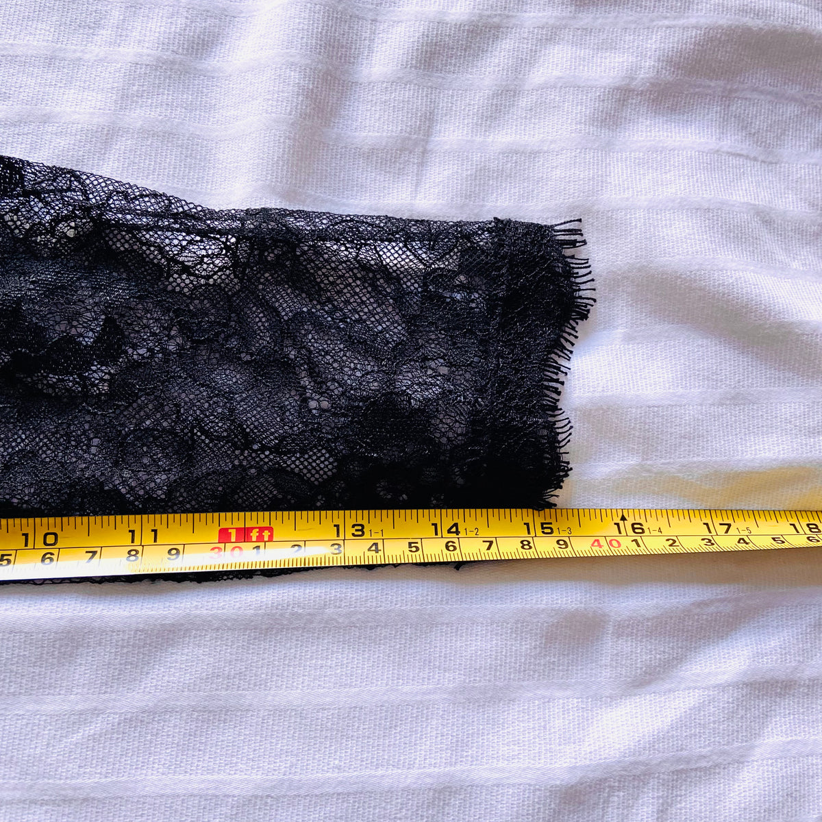 Zara | Black & Navy Blue | Lace Crepe | High Neck Long Sleeve Mini Dress | Size Medium