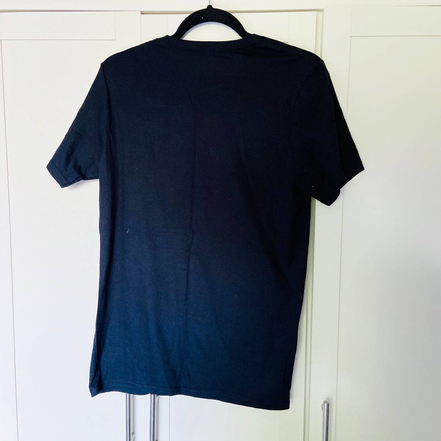 Stranger Things Netflix | Pyamid | Black T-Shirt | Vitruvian Man Demogorgon | Unisex Size Small | NEW
