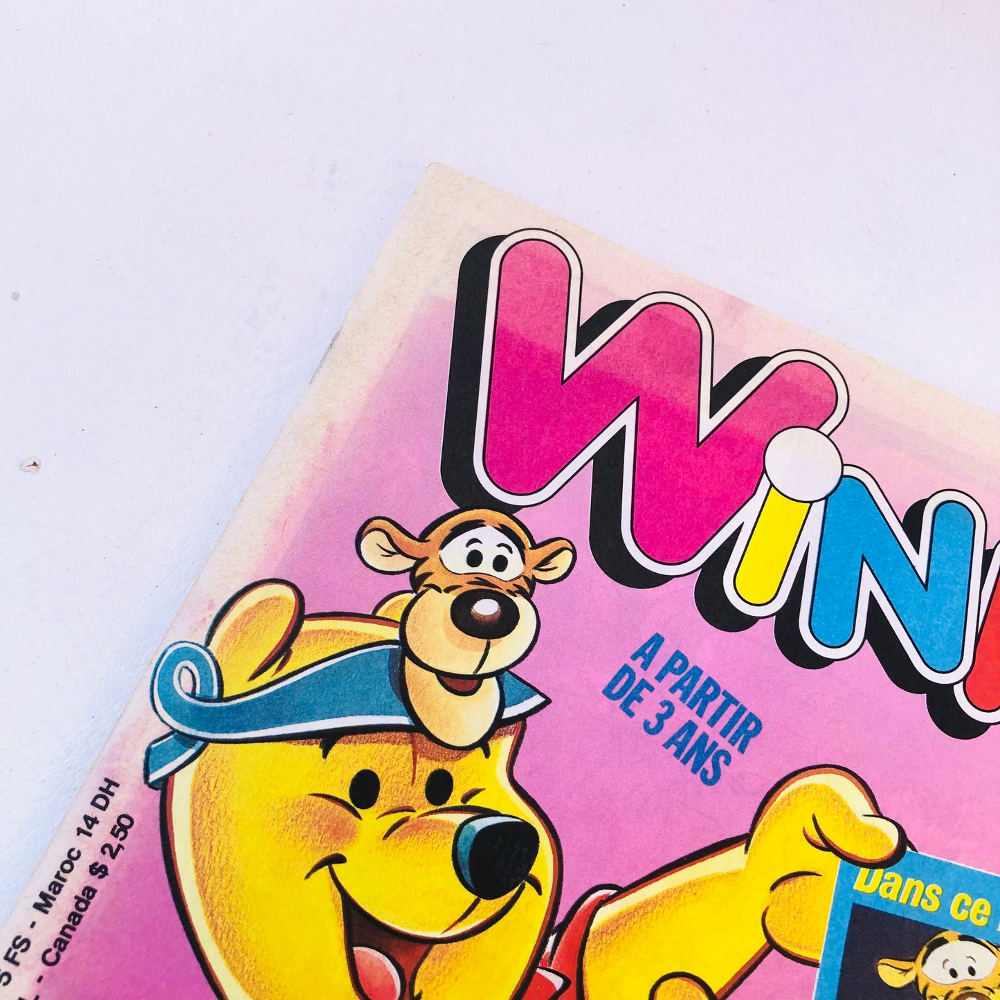 French WINNIE The Pooh Magazine Bundle Lot + ALBUM No. 2 Book Vintage 1980s New