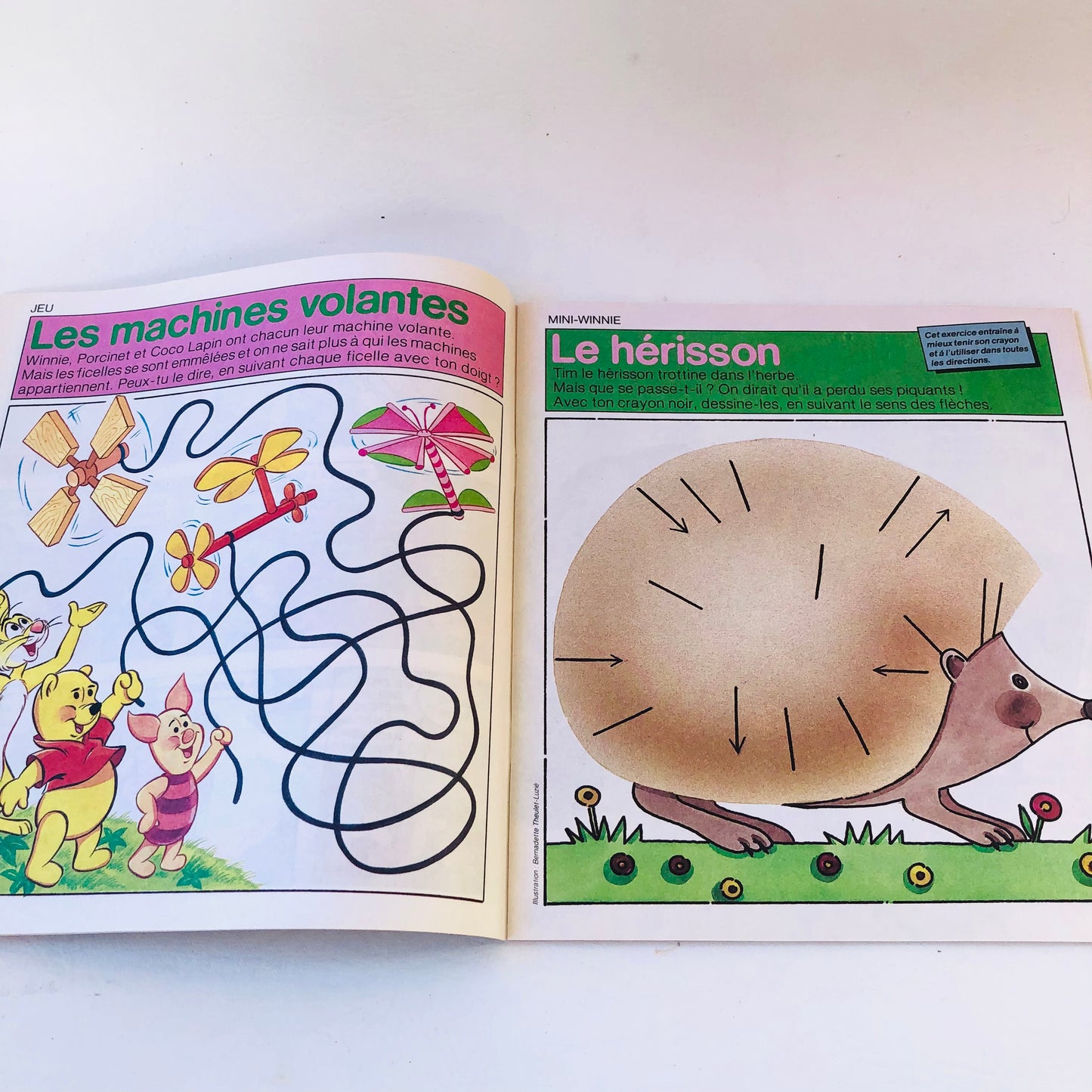 French WINNIE The Pooh Magazine Bundle Lot + ALBUM No. 2 Book Vintage 1980s New
