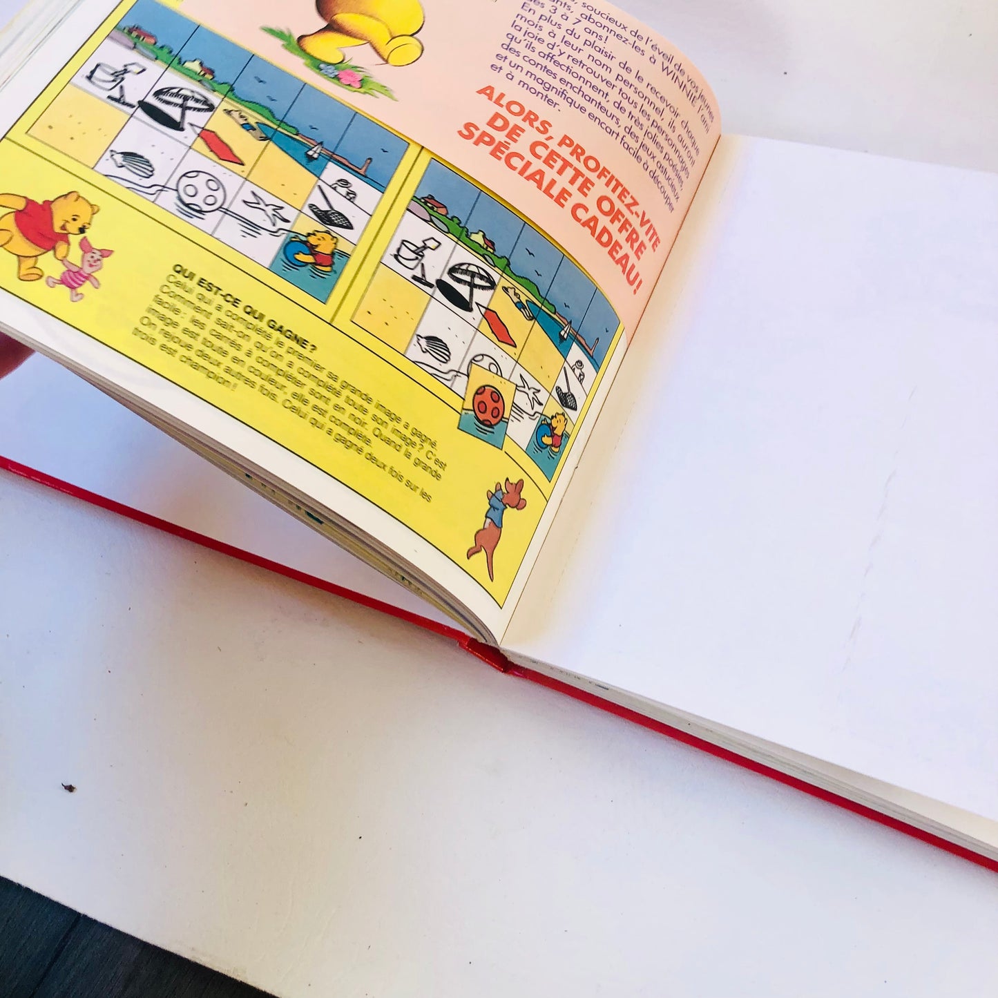 French WINNIE The Pooh Magazine Bundle Lot + ALBUM No. 2 Book Vintage 1980s New