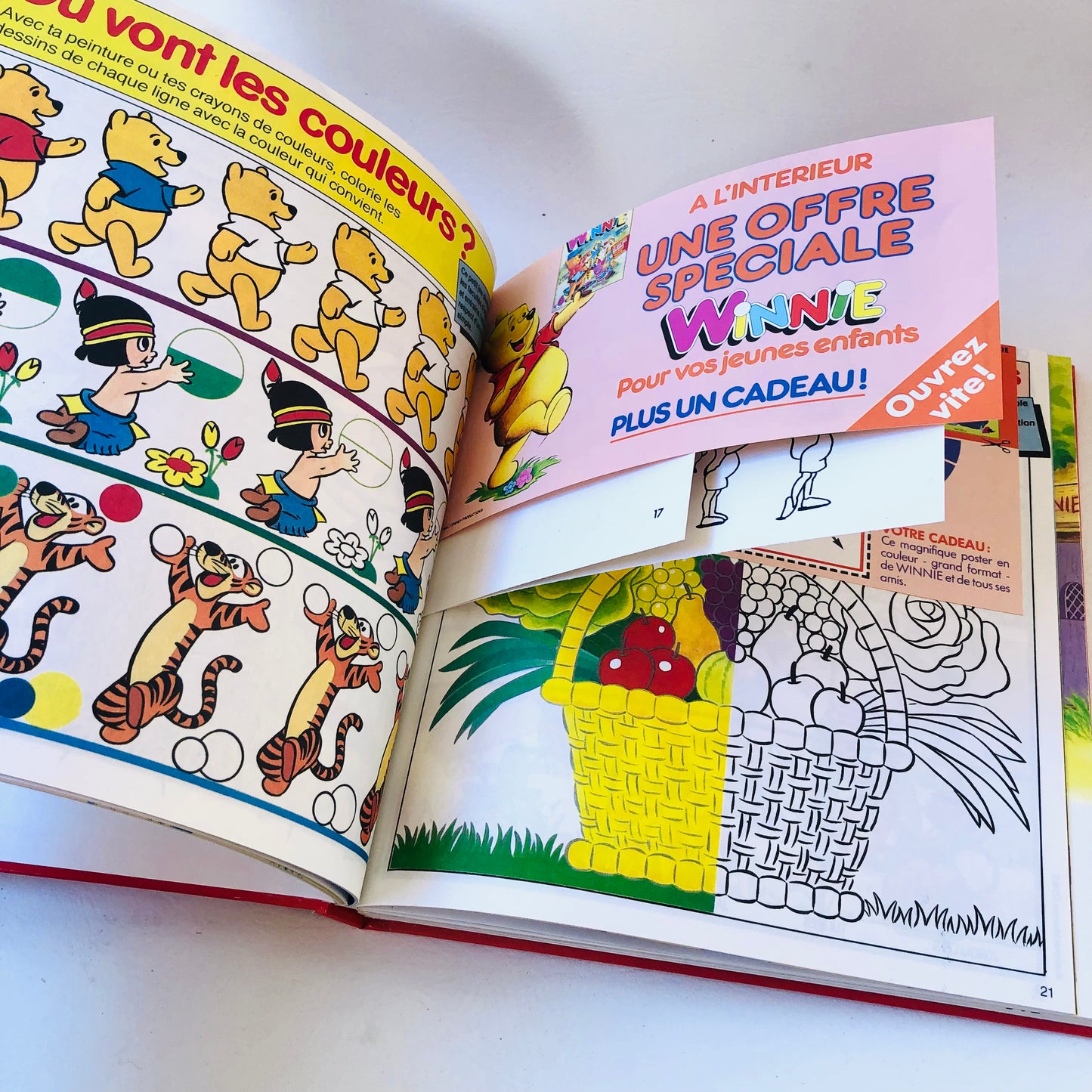 French WINNIE The Pooh Magazine Bundle Lot + ALBUM No. 2 Book Vintage 1980s New