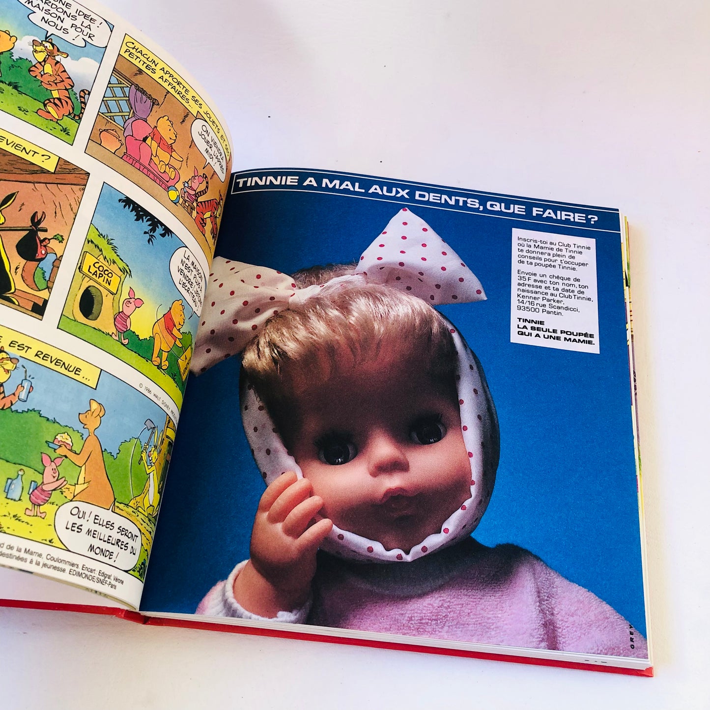 French WINNIE The Pooh Magazine Bundle Lot + ALBUM No. 2 Book Vintage 1980s New