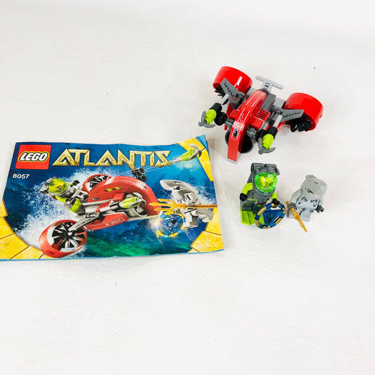 LEGO Atlantis: Wreck Raider (8057) Retired Set 100% Complete With Instructions & Minifigure