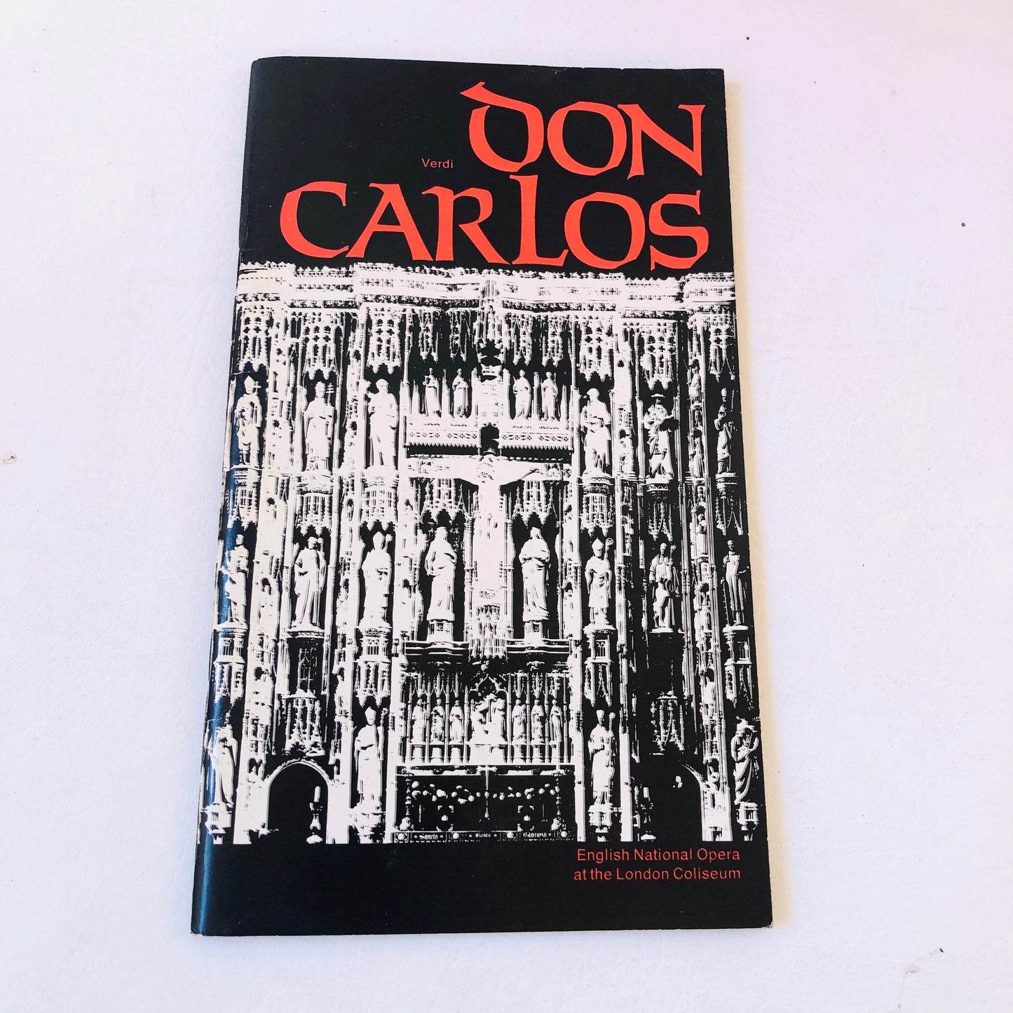 5x English National Opera (ENO) at London Coliseum Programmes Bundle Lot Retro (Verdi/Wagner)