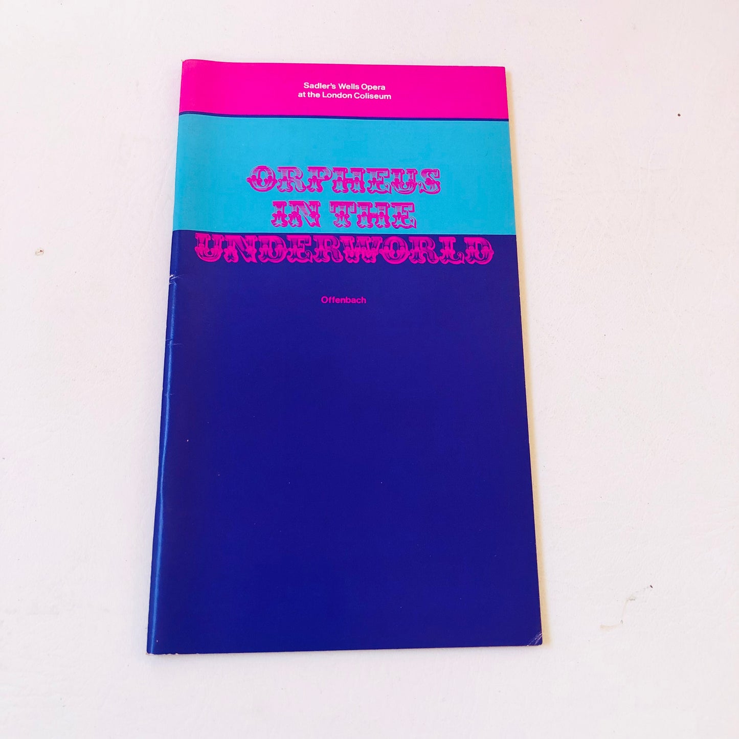 12x Sadler's Wells Opera at London Coliseum Programmes Bundle Lot Vintage 1960s/1970s