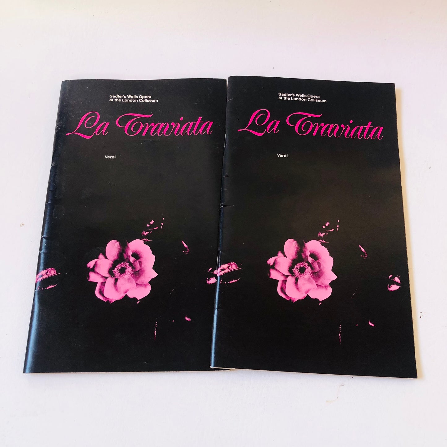 12x Sadler's Wells Opera at London Coliseum Programmes Bundle Lot Vintage 1960s/1970s