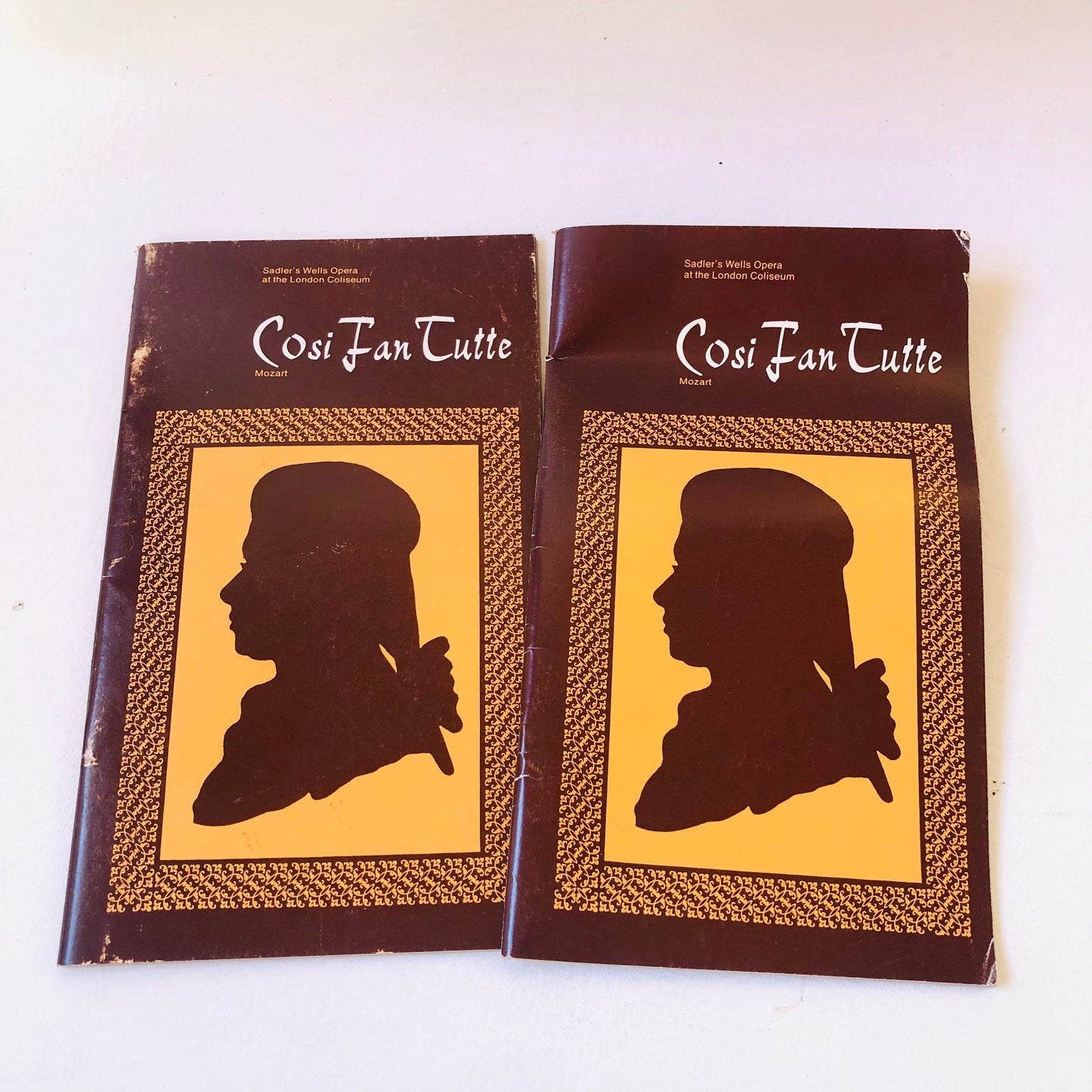 12x Sadler's Wells Opera at London Coliseum Programmes Bundle Lot Vintage 1960s/1970s