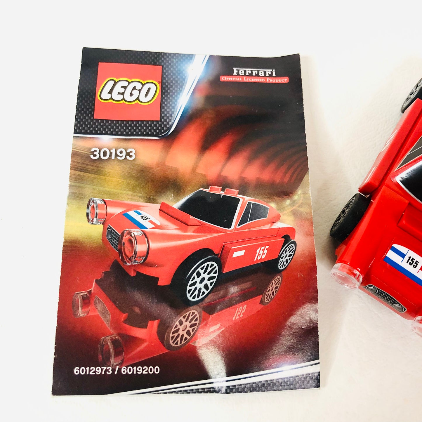 LEGO Racers: 250 GT Berlinetta (30193) 100% Complete With Instructions