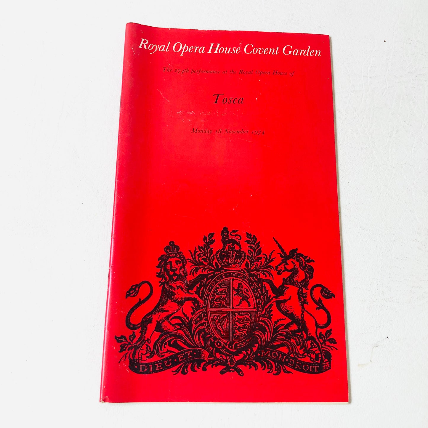 16x Royal Opera House Covent Garden London Programmes Bundle Lot Retro 1970s