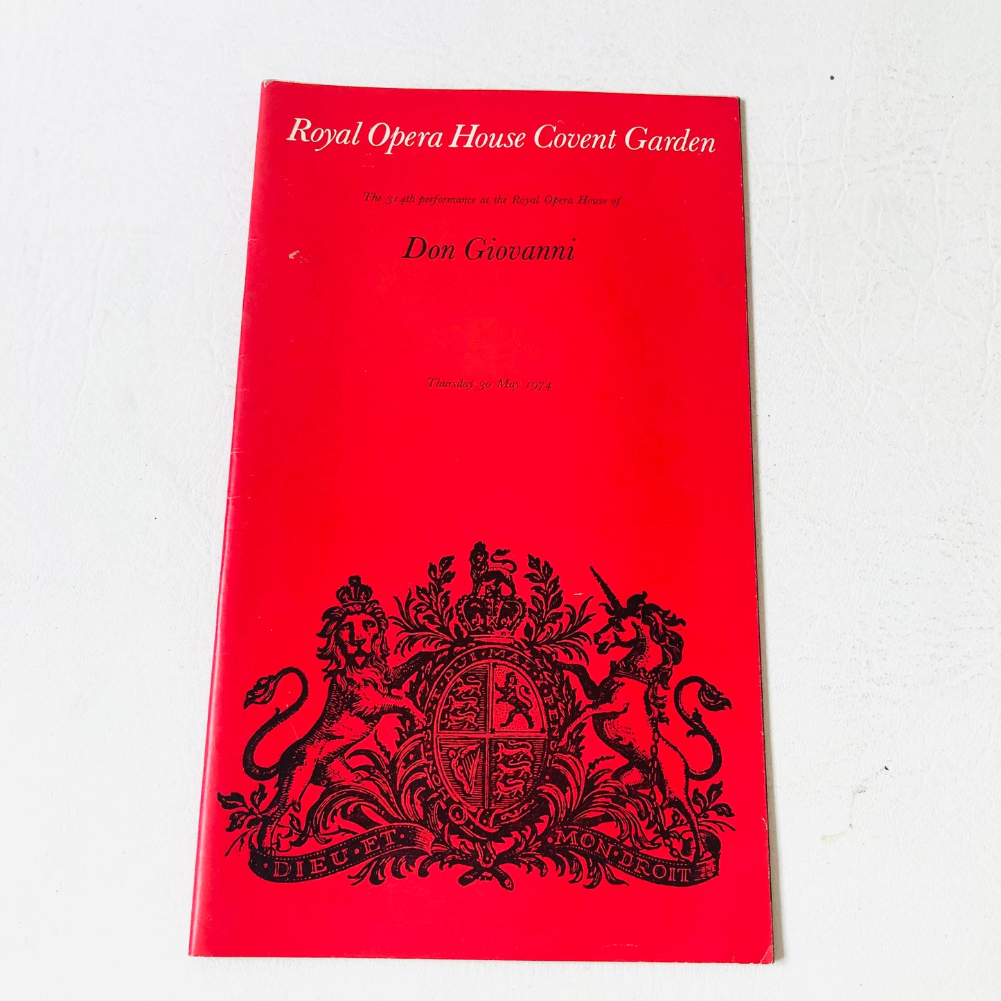 16x Royal Opera House Covent Garden London Programmes Bundle Lot Retro 1970s